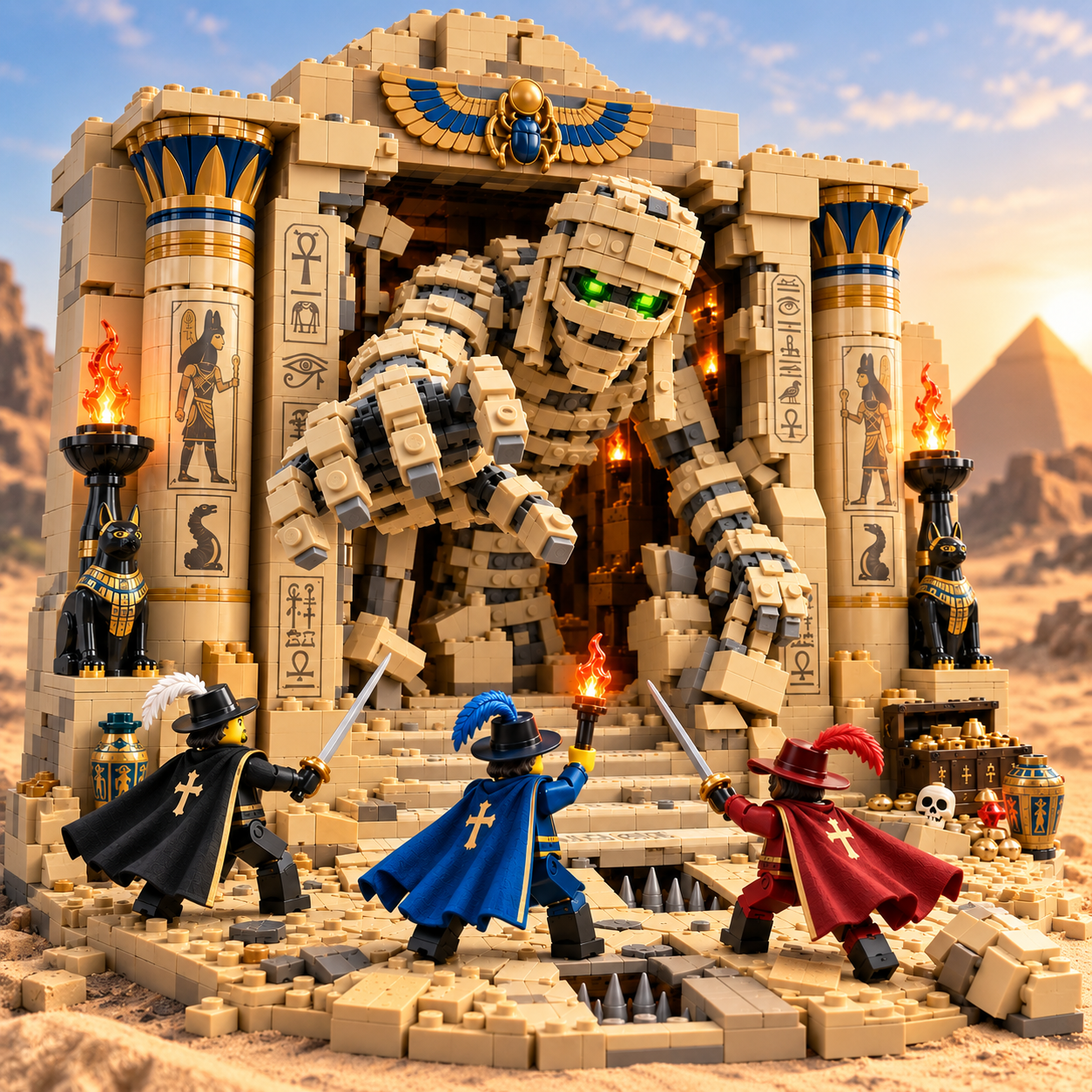 Curse of the Desert Tomb Building Set