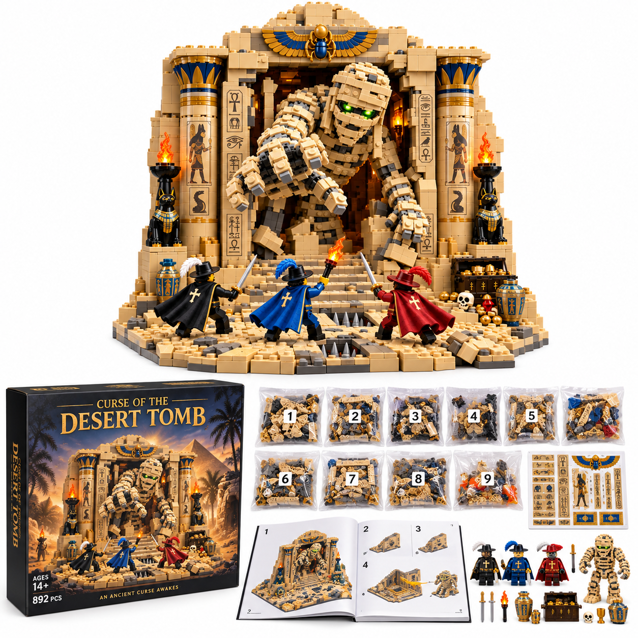 Curse of the Desert Tomb Building Set
