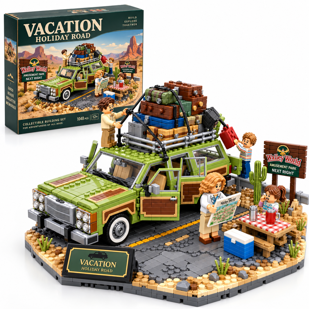 Griswold Holiday Road Family Vacation Collector Building Set