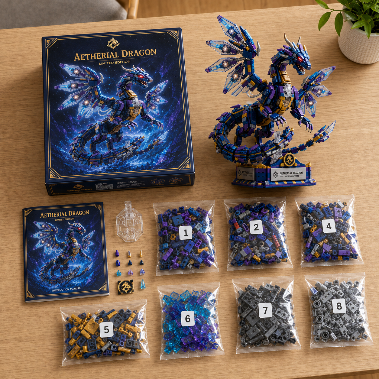 Aetherial Dragon Limited Edition Building Set