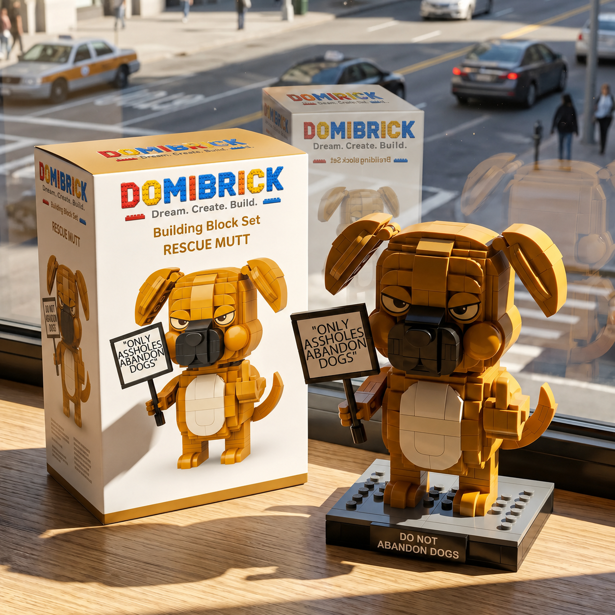 Respect Life Rescue Mutt Building Blocks Set