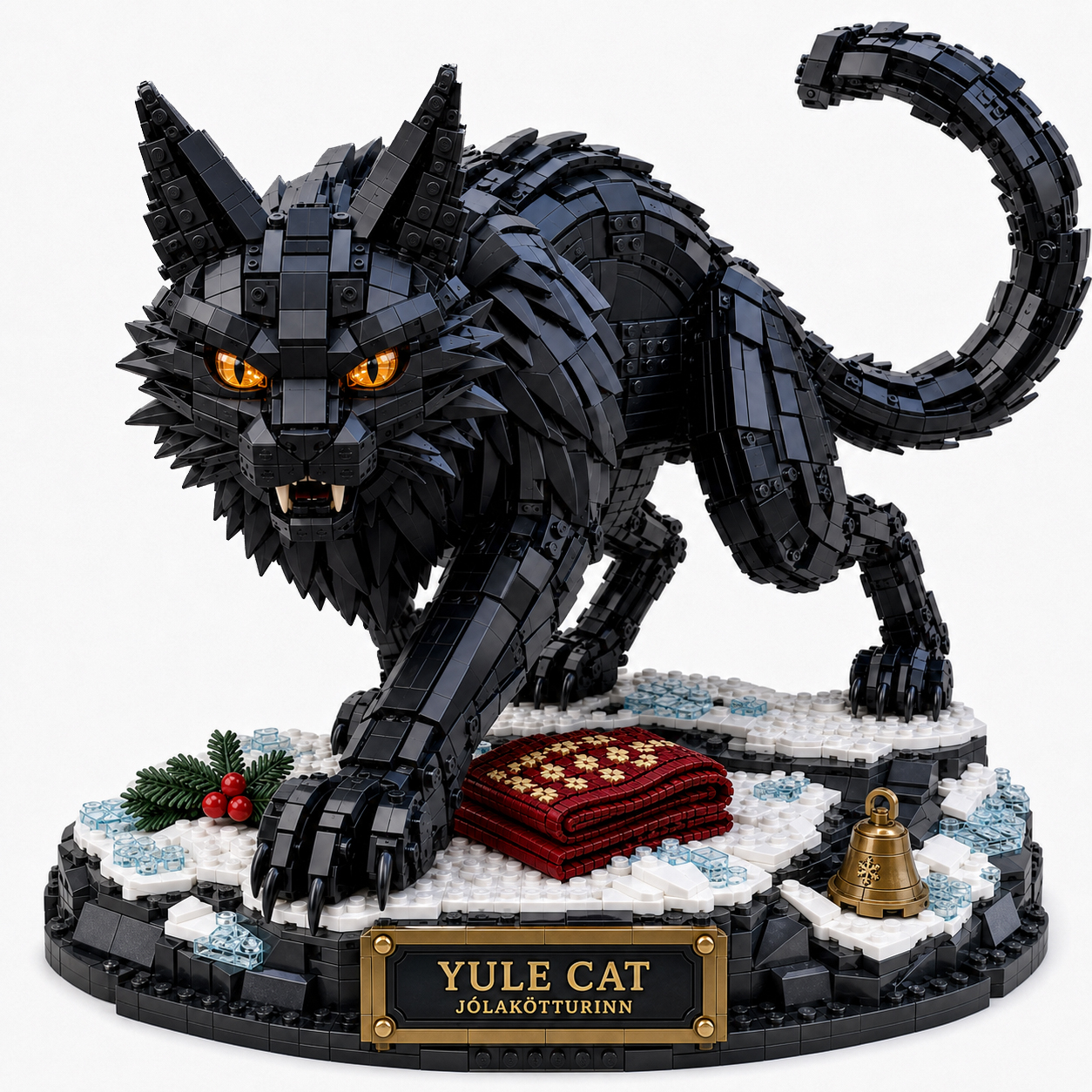 YULE CAT — JÓLAKÖTTURINN Collector Building Set
