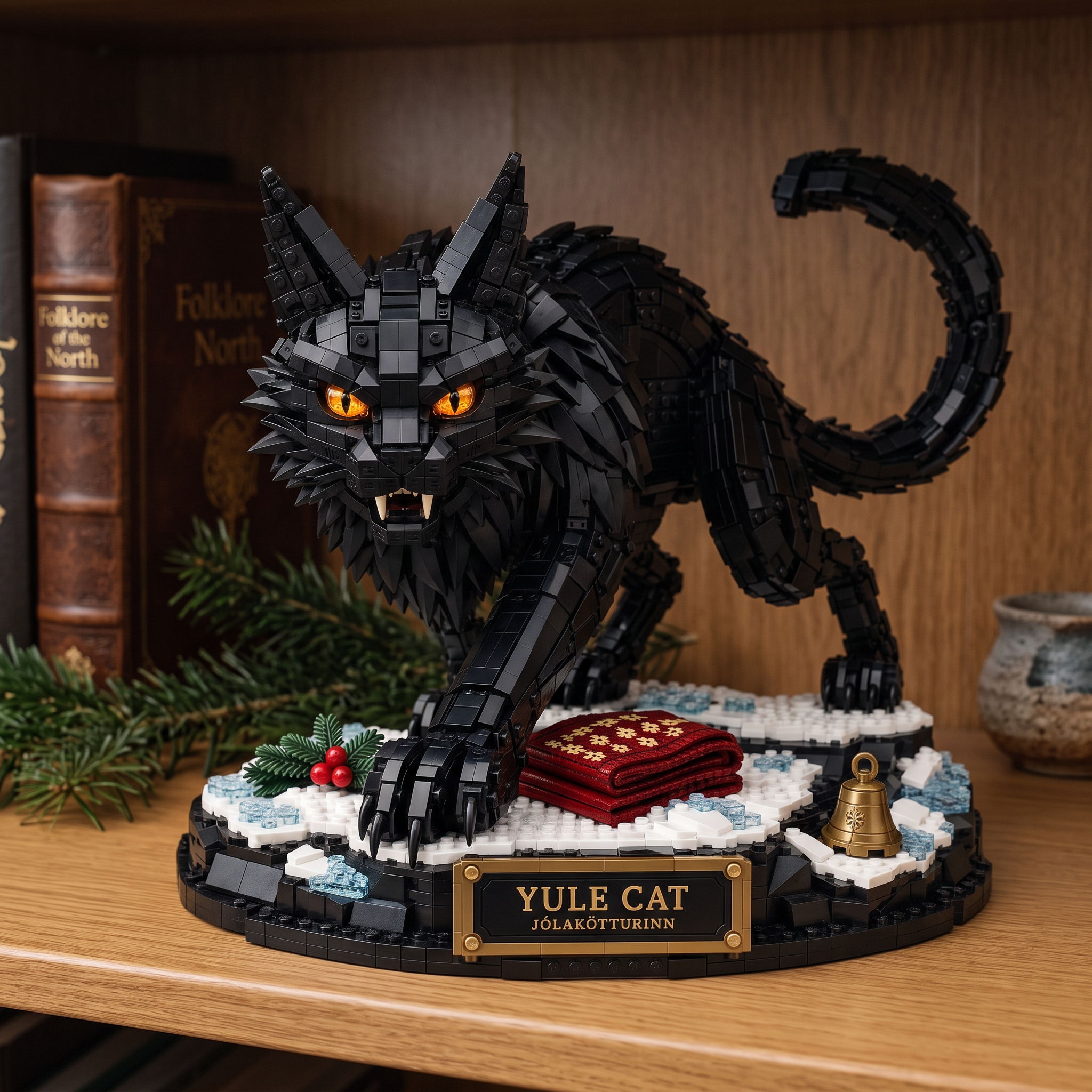 YULE CAT — JÓLAKÖTTURINN Collector Building Set