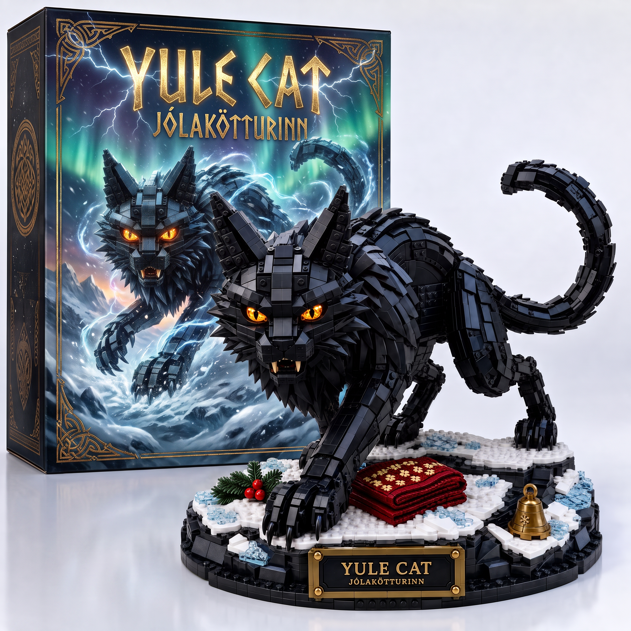 YULE CAT — JÓLAKÖTTURINN Collector Building Set