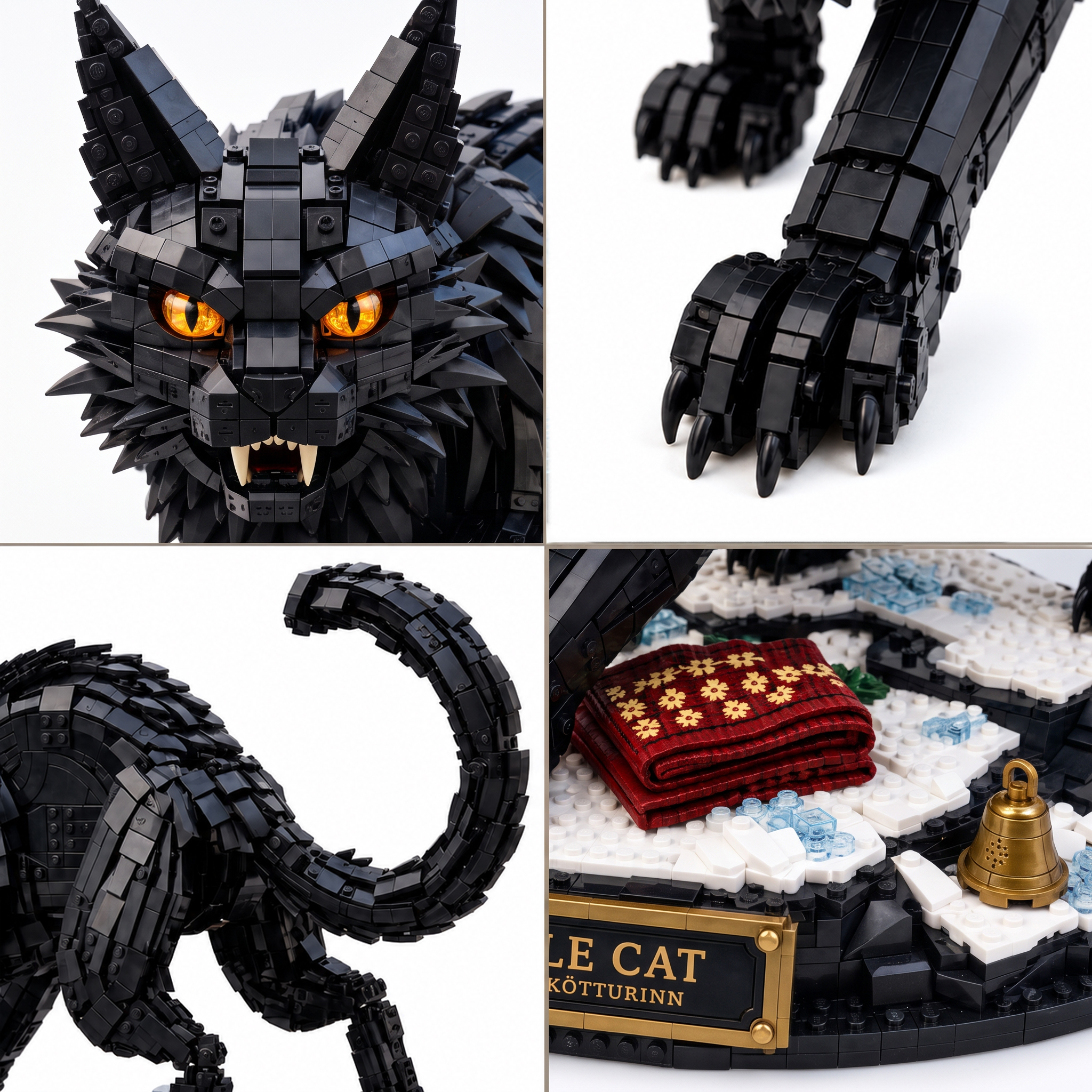YULE CAT — JÓLAKÖTTURINN Collector Building Set