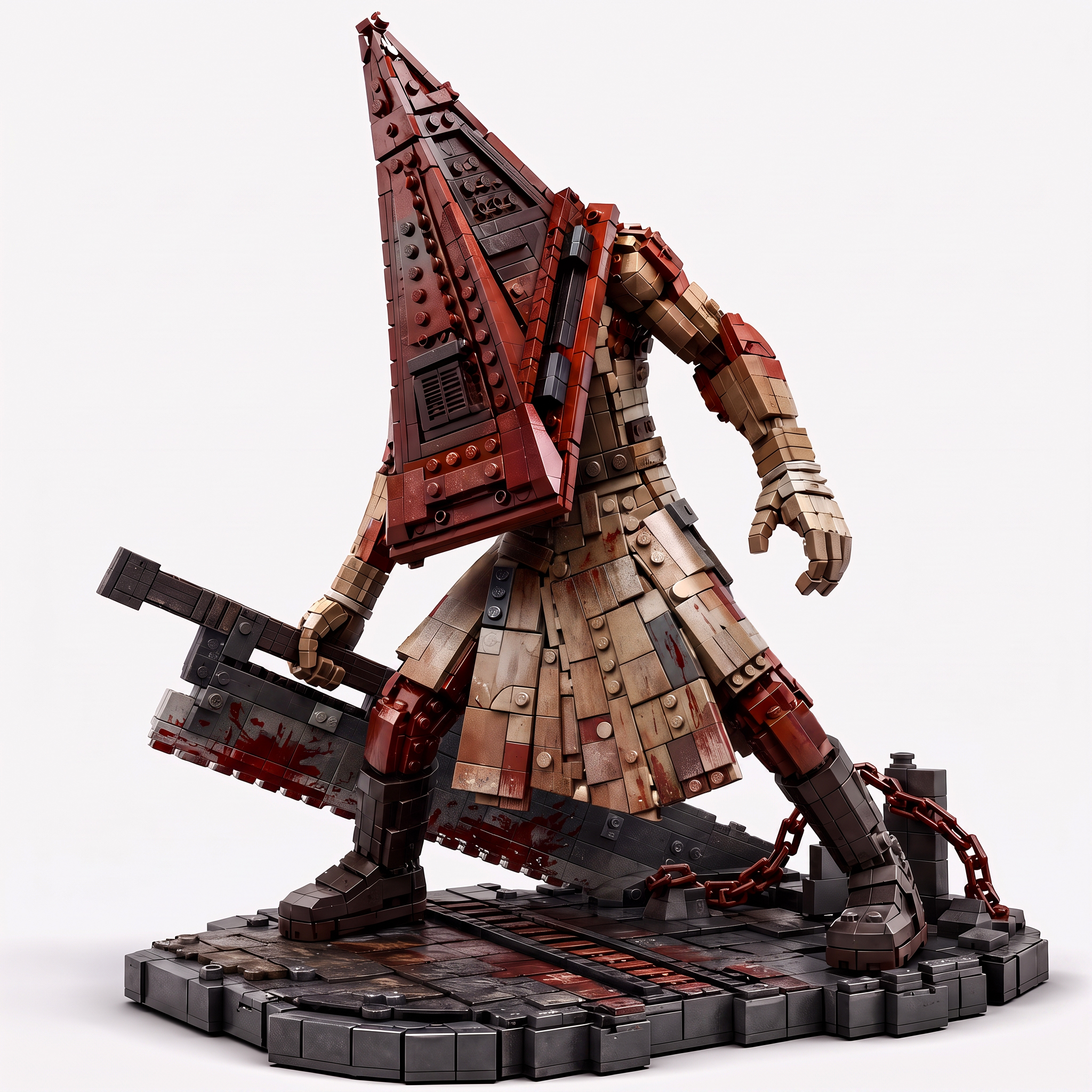 Pyramid head The rusty executioner Psychological Horror Building Set
