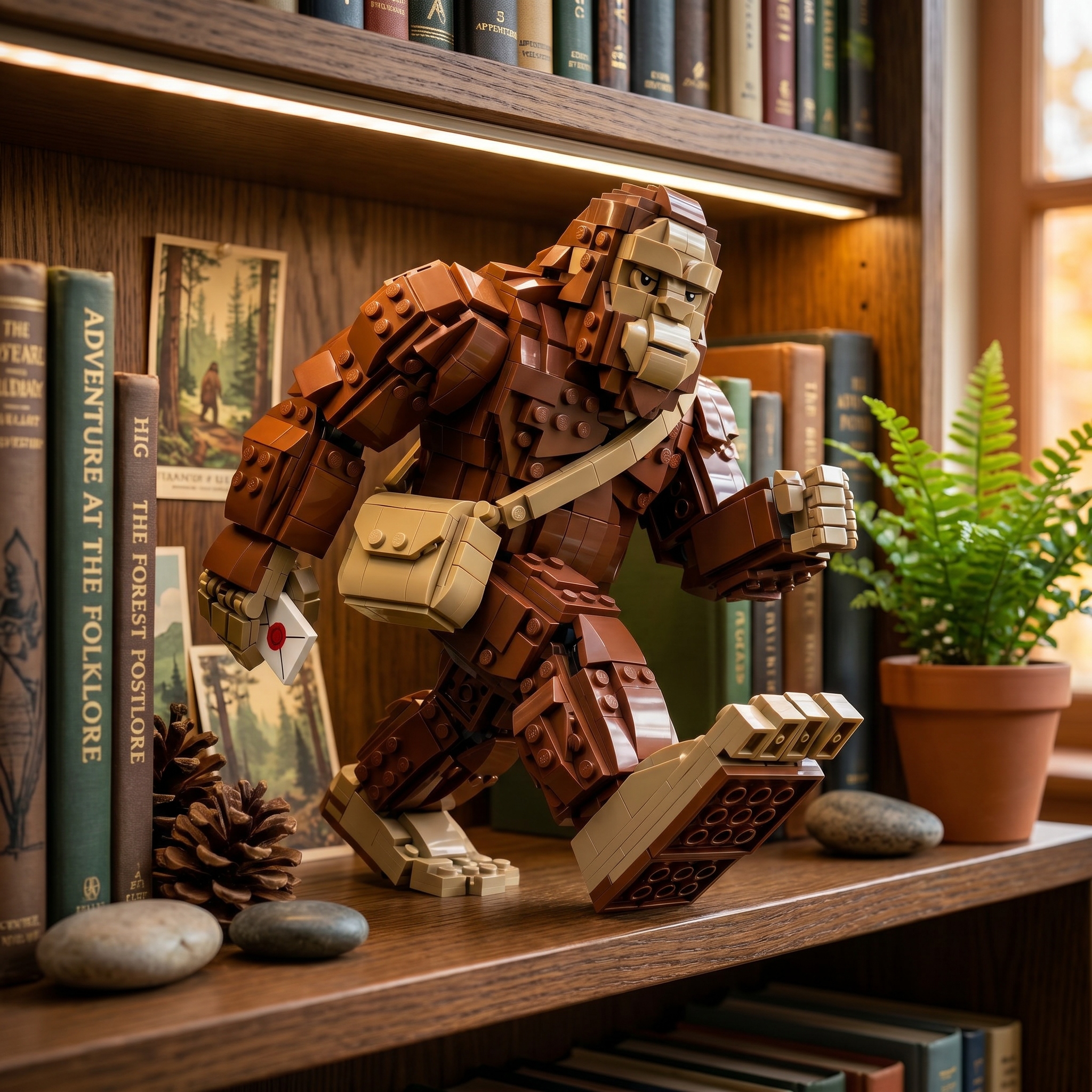 Bigfoot Forest Postman Building Block Set