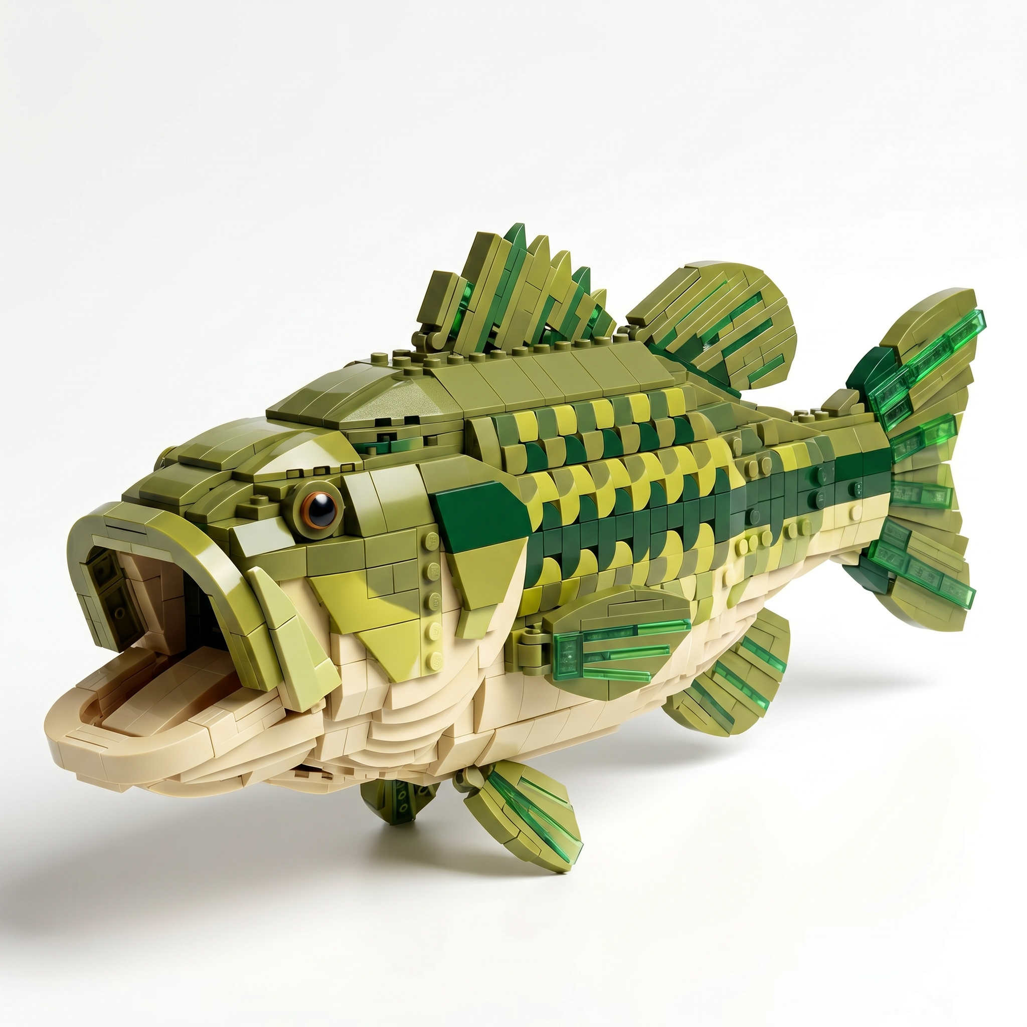 Brick Fish Collection – Freshwater & Ocean Building Kits