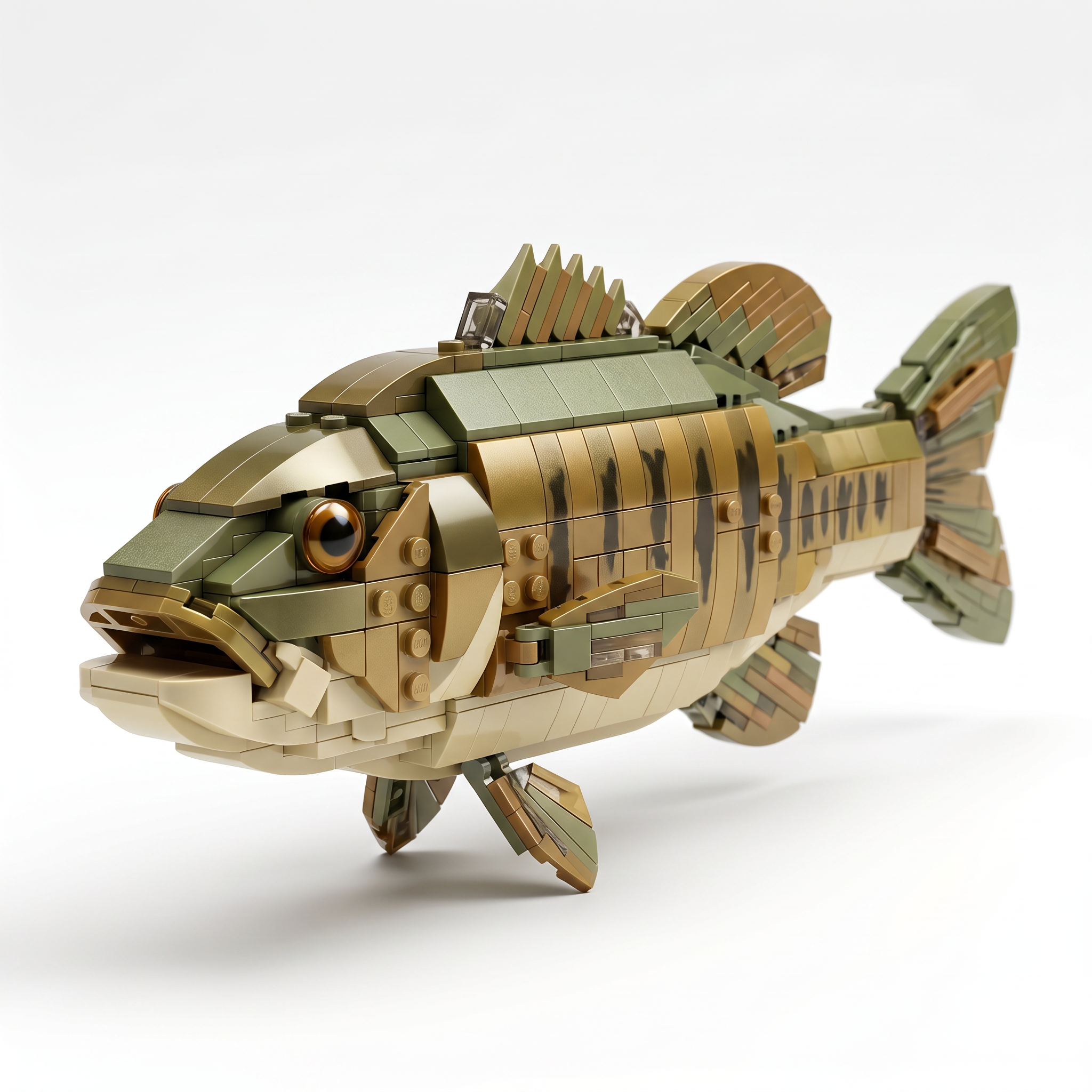 Brick Fish Collection – Freshwater & Ocean Building Kits