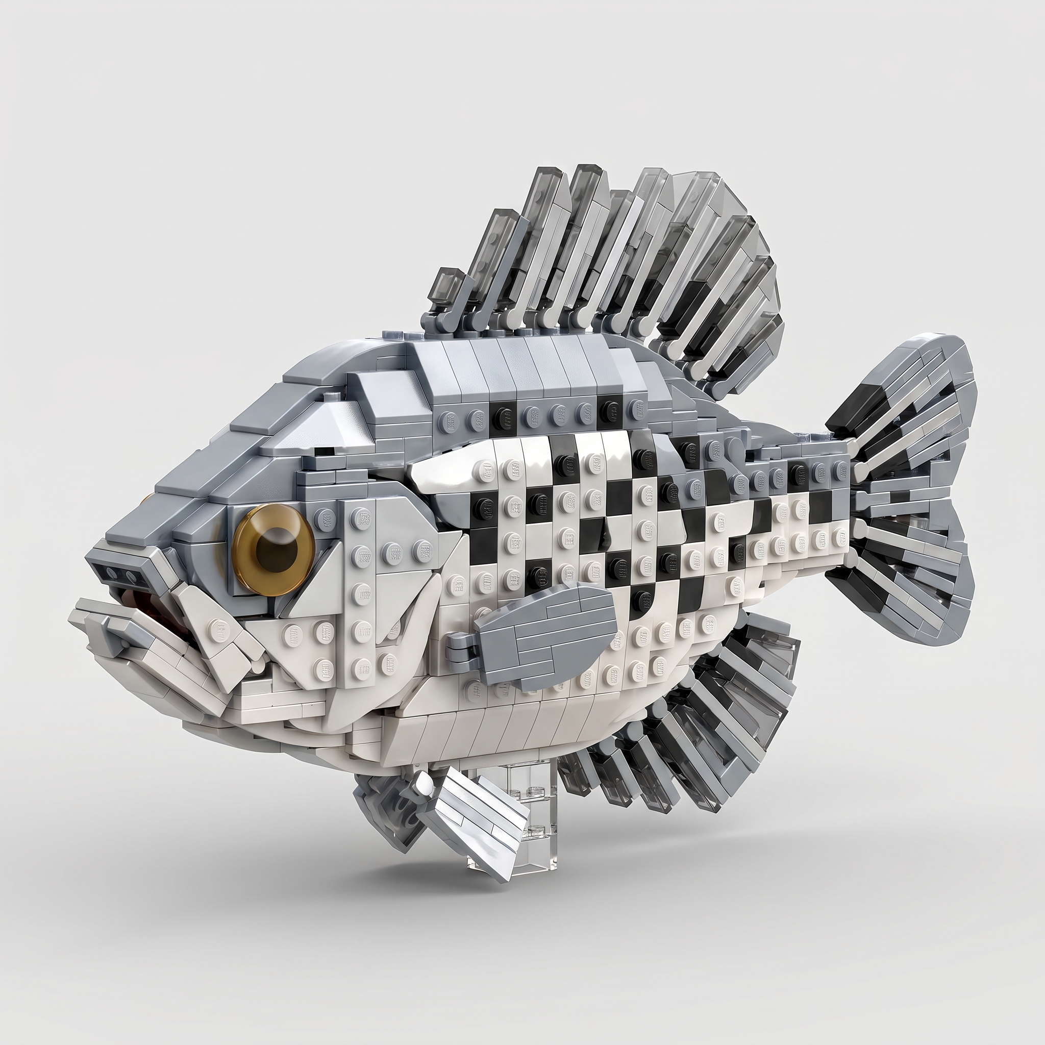 Brick Fish Collection – Freshwater & Ocean Building Kits