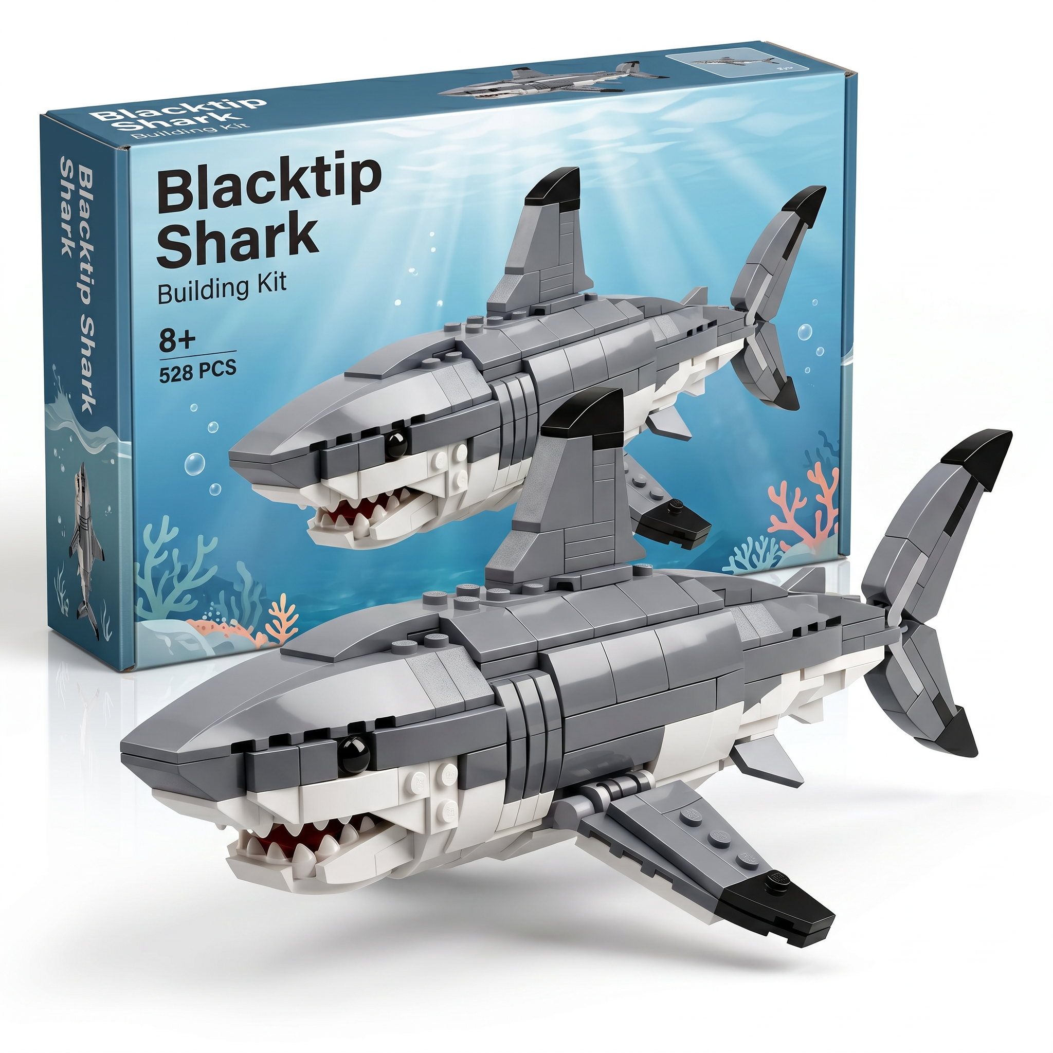 Brick Fish Collection – Freshwater & Ocean Building Kits