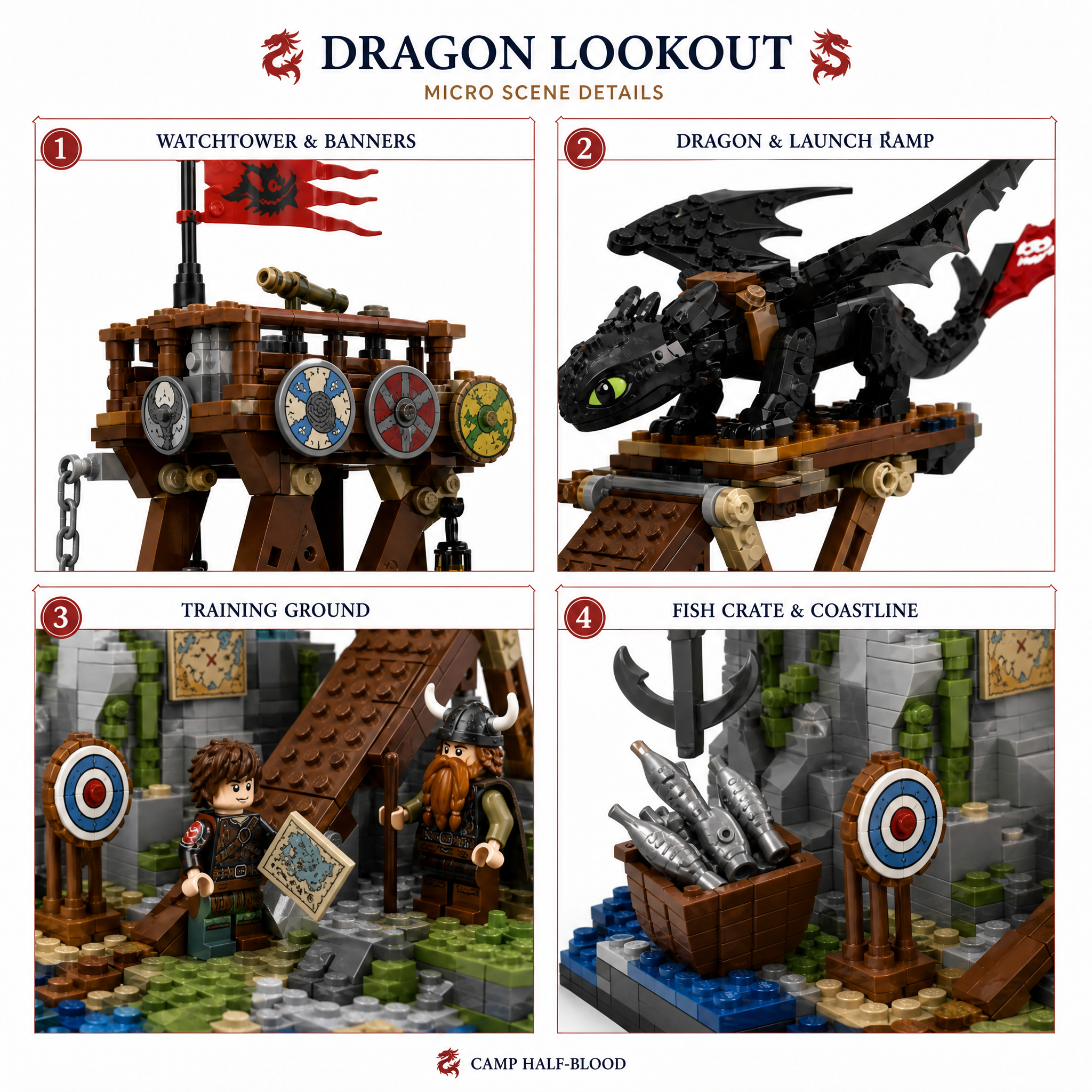 Dragon Training Outpost Building Set