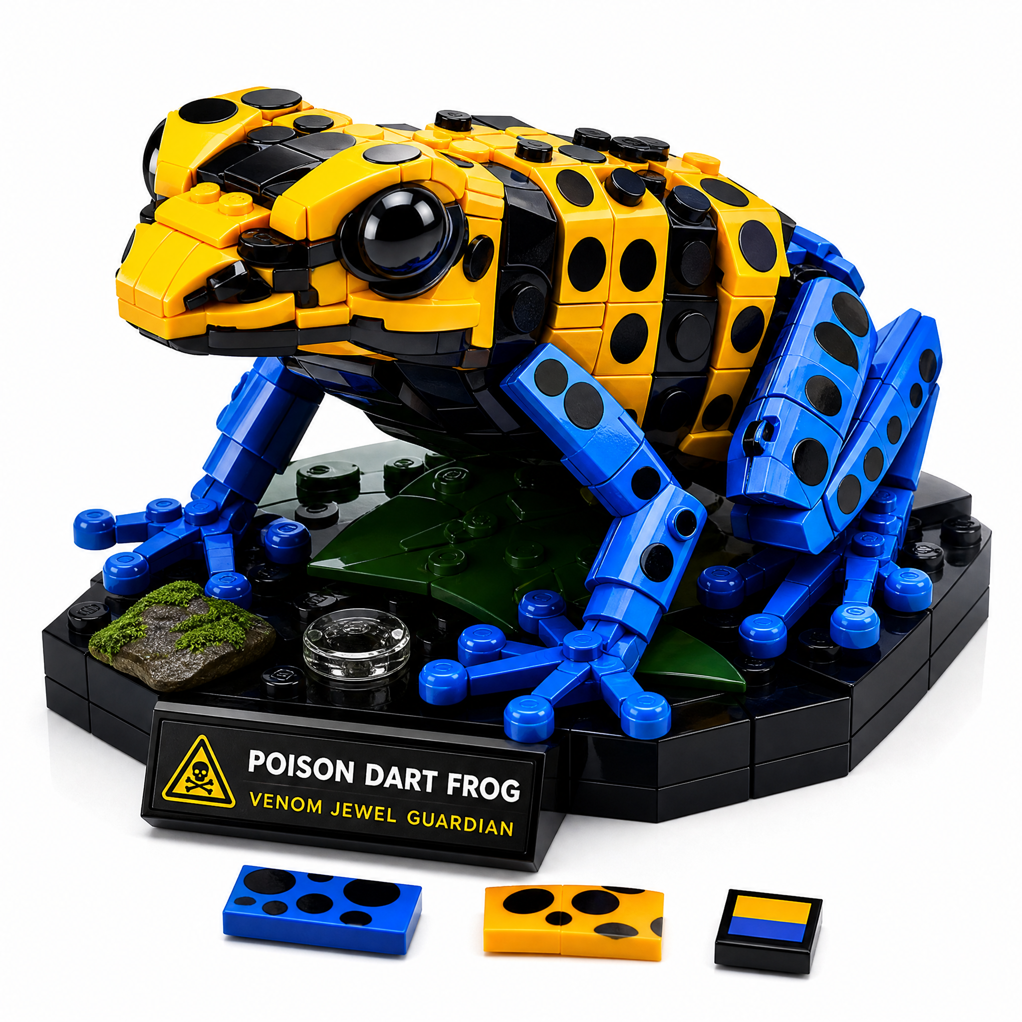 Poison Dart Frog Venom Jewel Guardian Collector Building Set