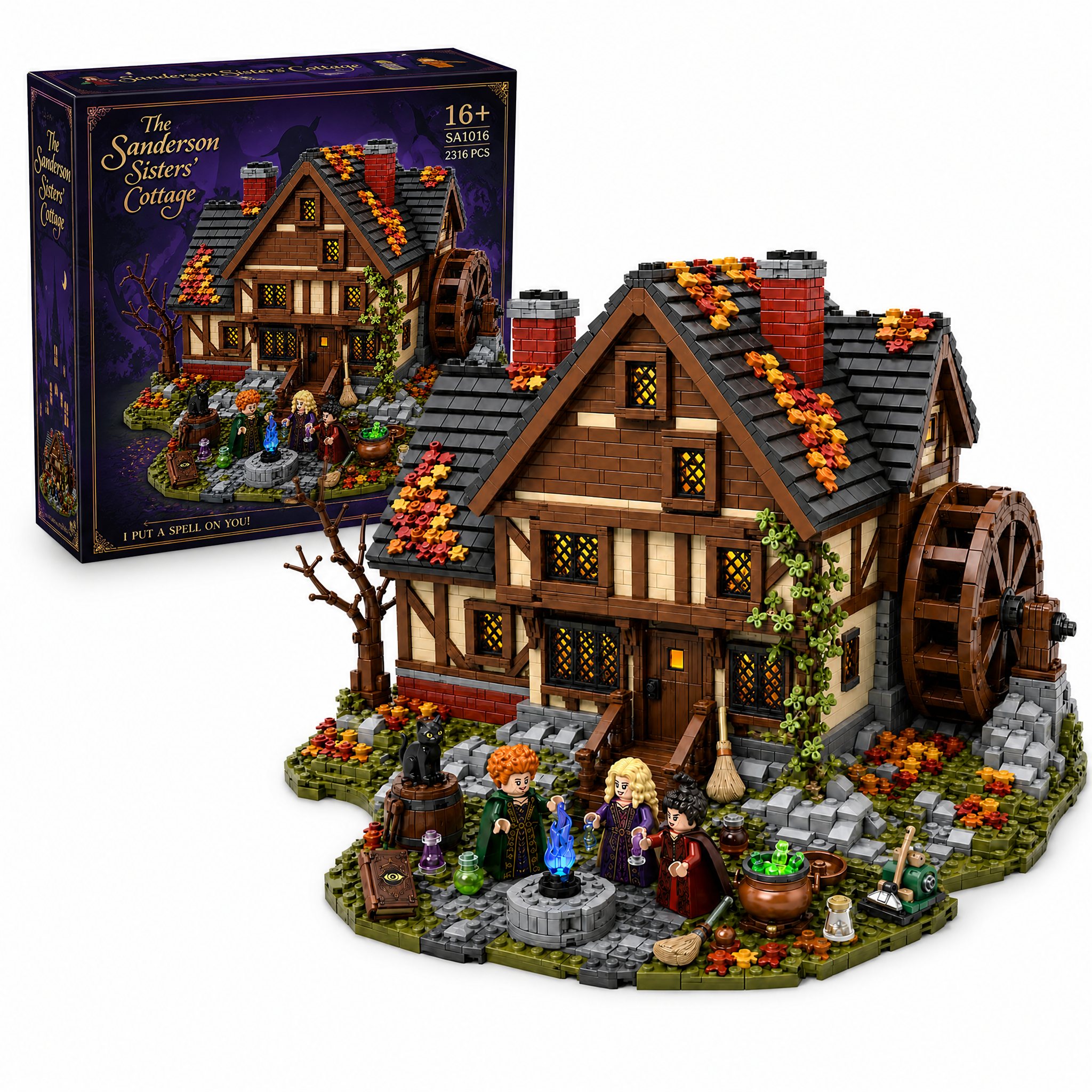 The Sanderson Sisters’ Cottage Collector Building Set