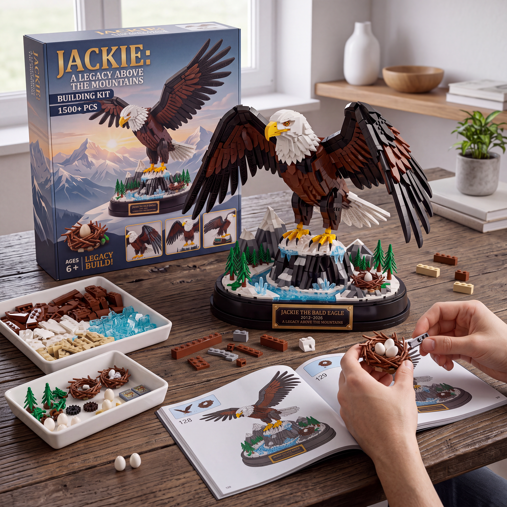 Jackie: A Legacy Above the Mountains Building Set