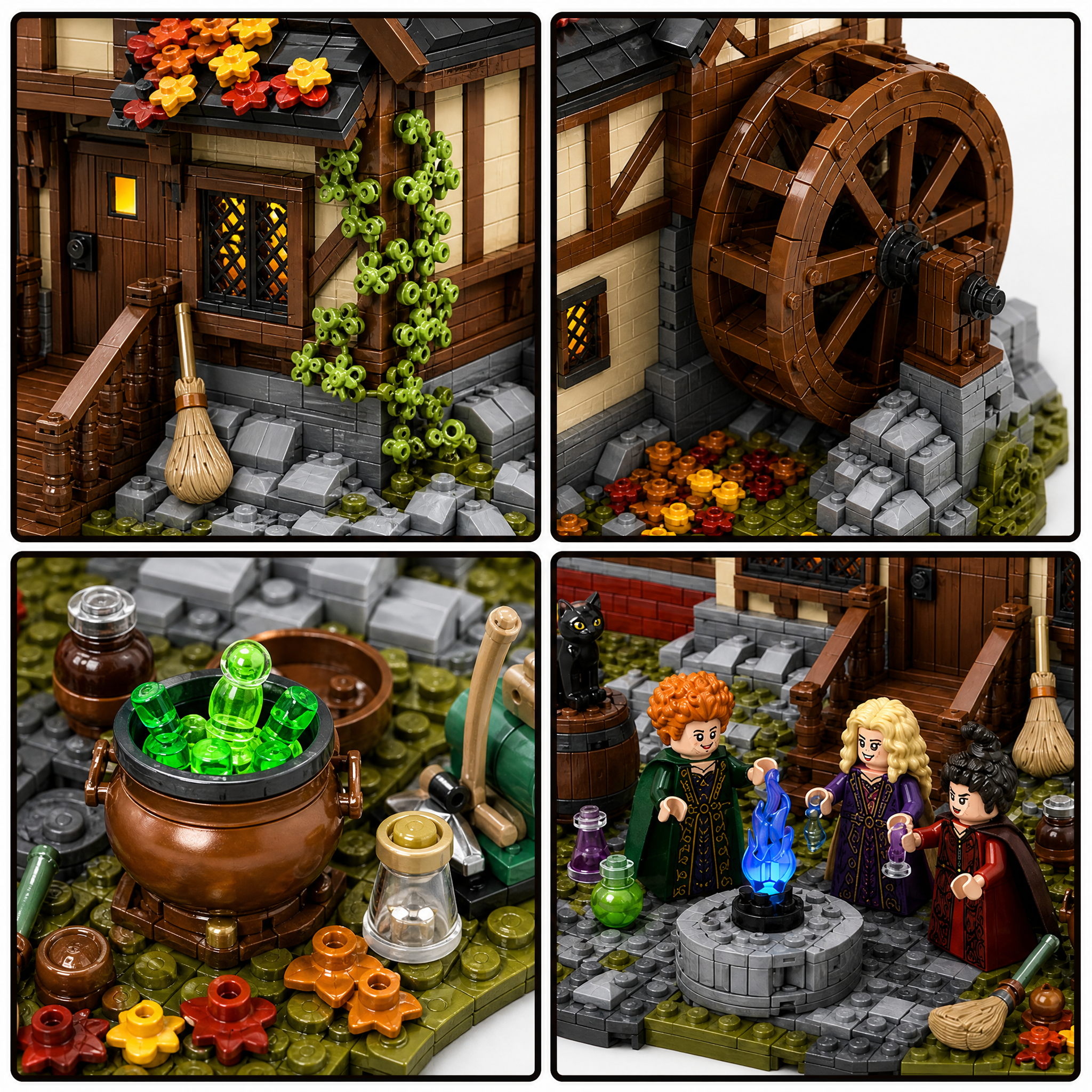 The Sanderson Sisters’ Cottage Collector Building Set