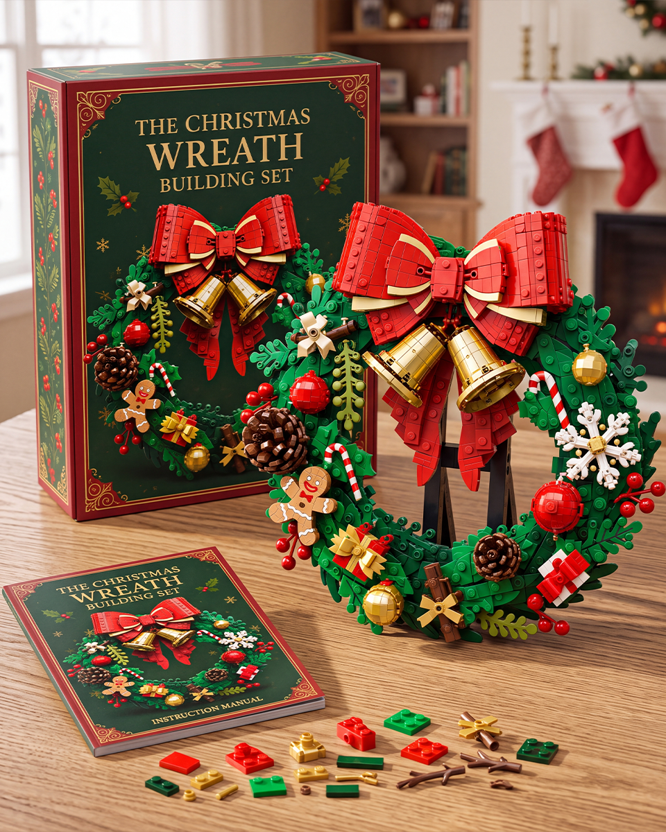 The Christmas Wreath Building Set