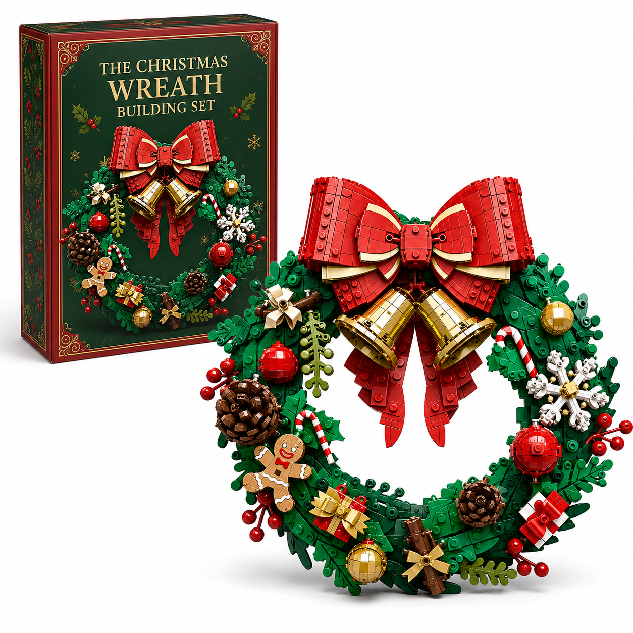 The Christmas Wreath Building Set