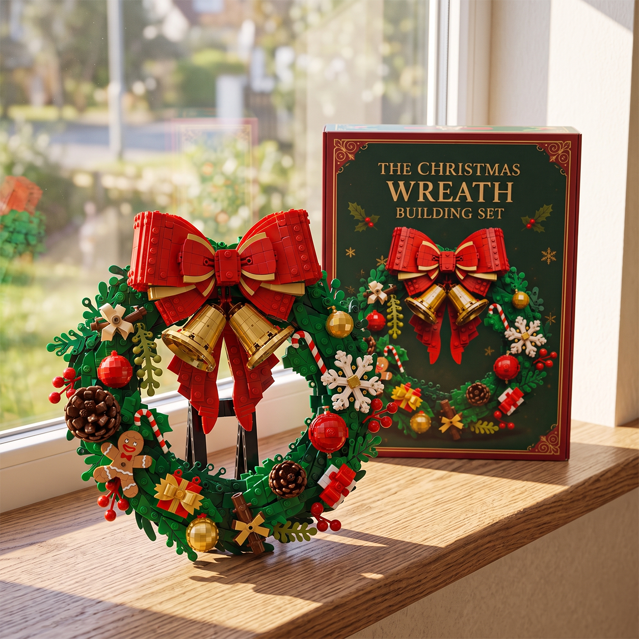 The Christmas Wreath Building Set