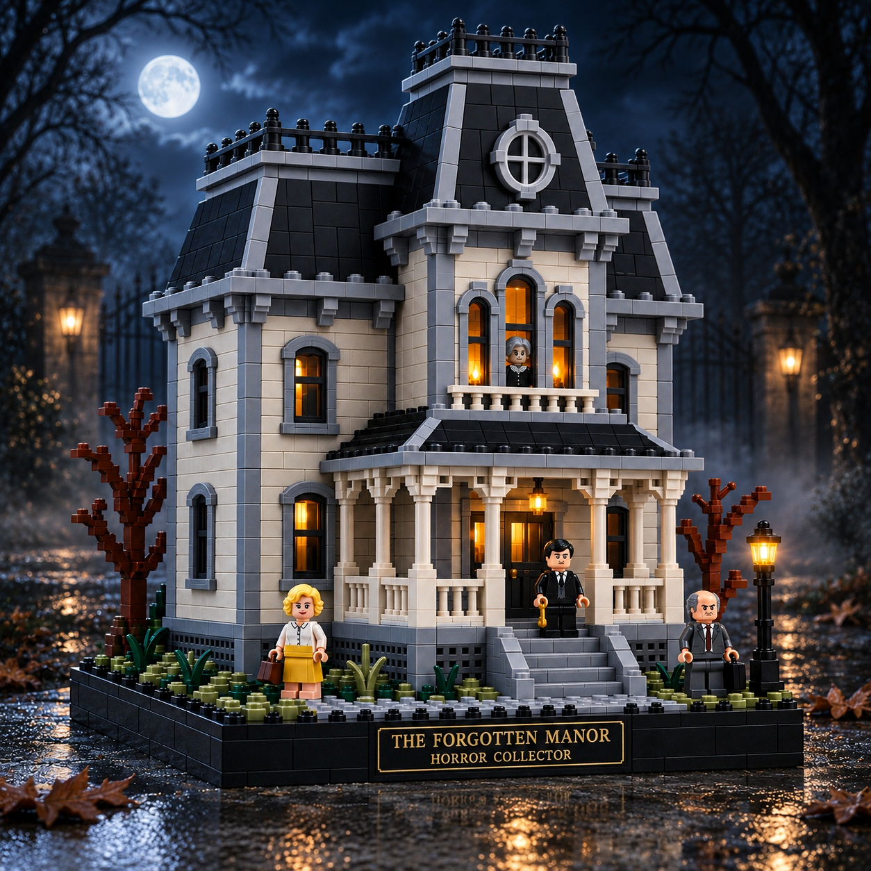 The Forgotten Manor Horror Collector Building Set