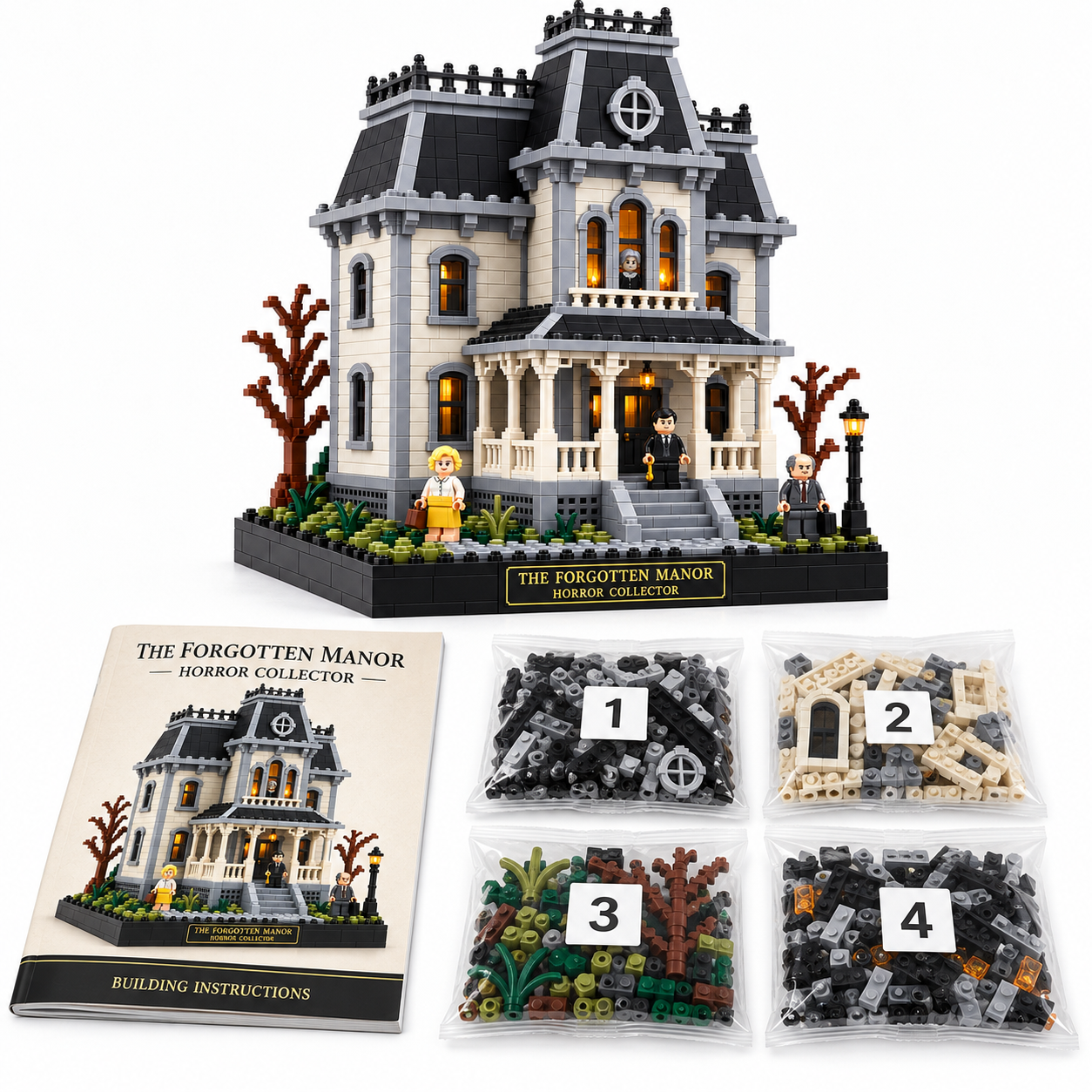 The Forgotten Manor Horror Collector Building Set