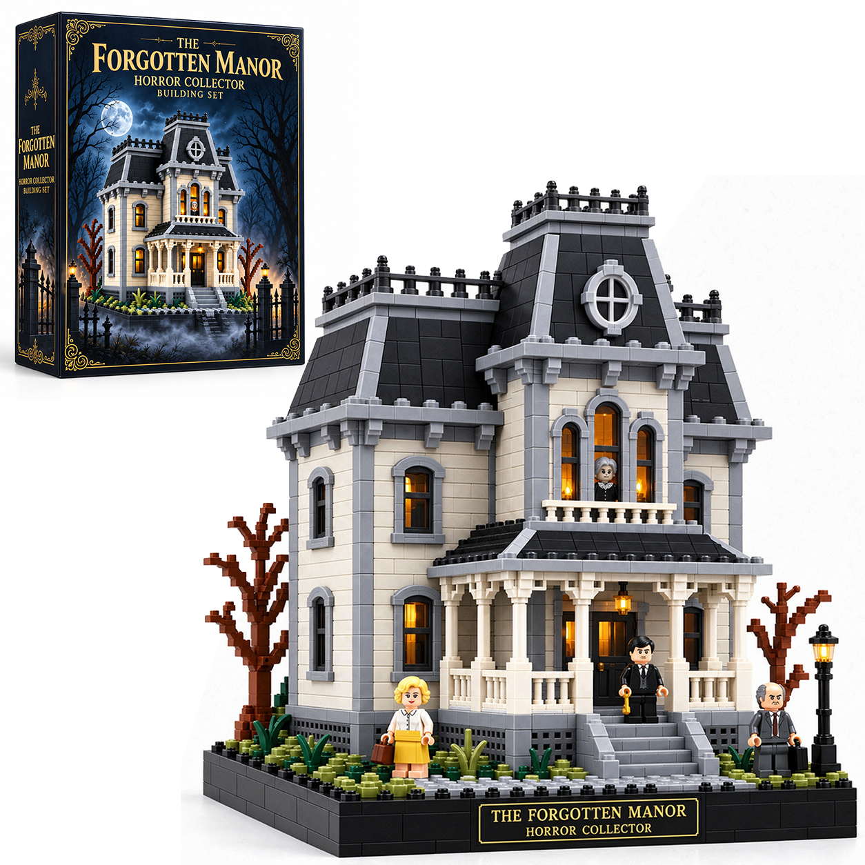 The Forgotten Manor Horror Collector Building Set