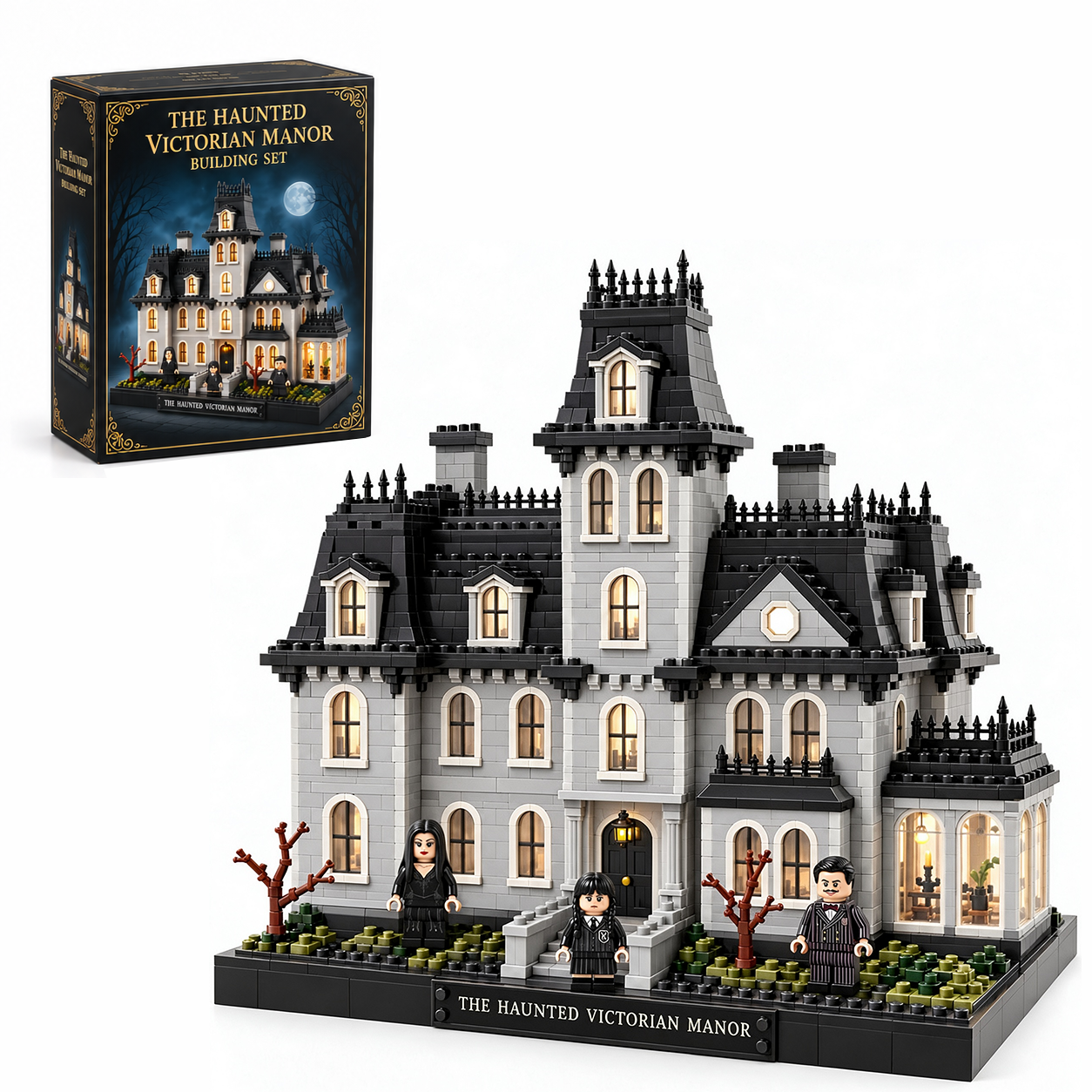 The Haunted Victorian Manor Building Set