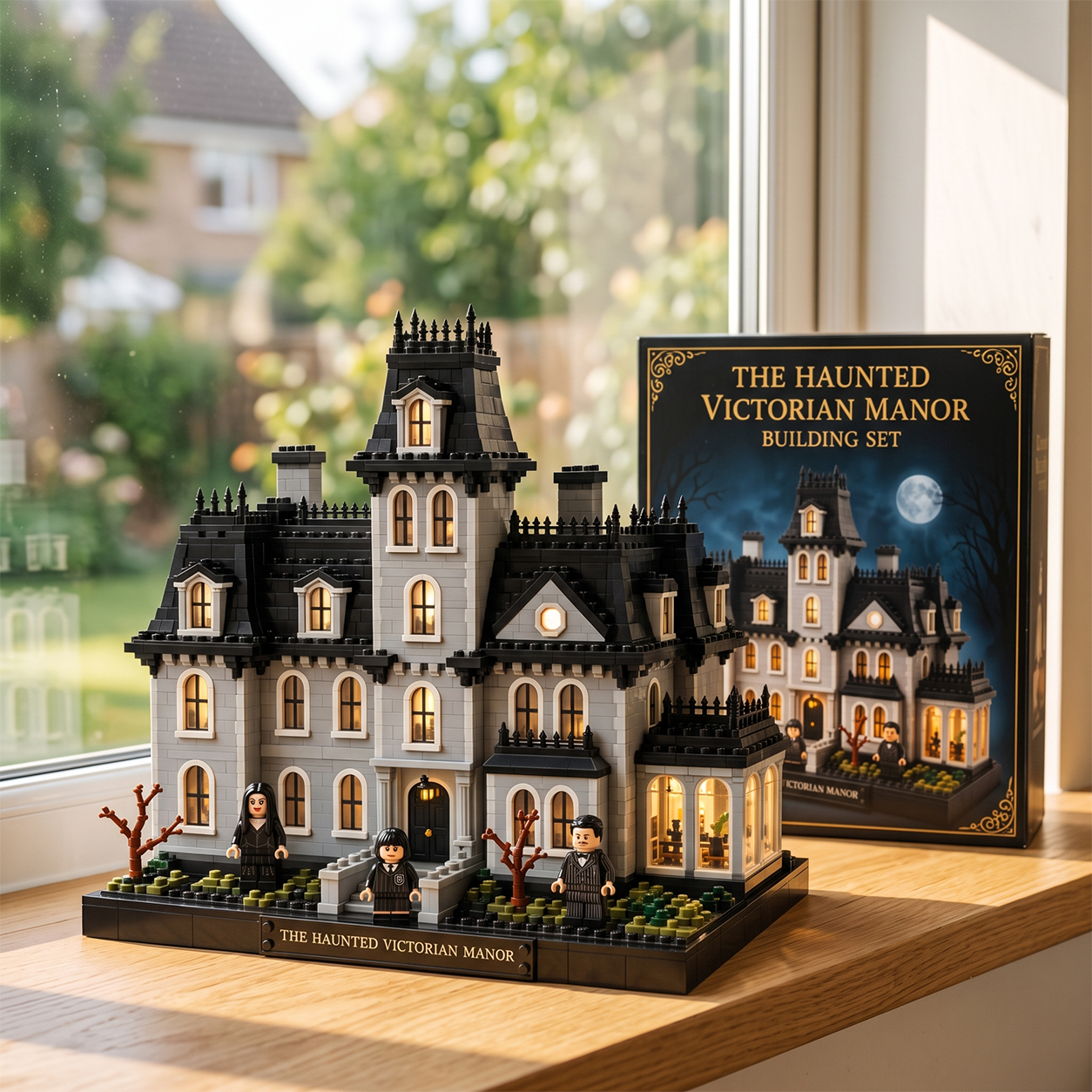 The Haunted Victorian Manor Building Set