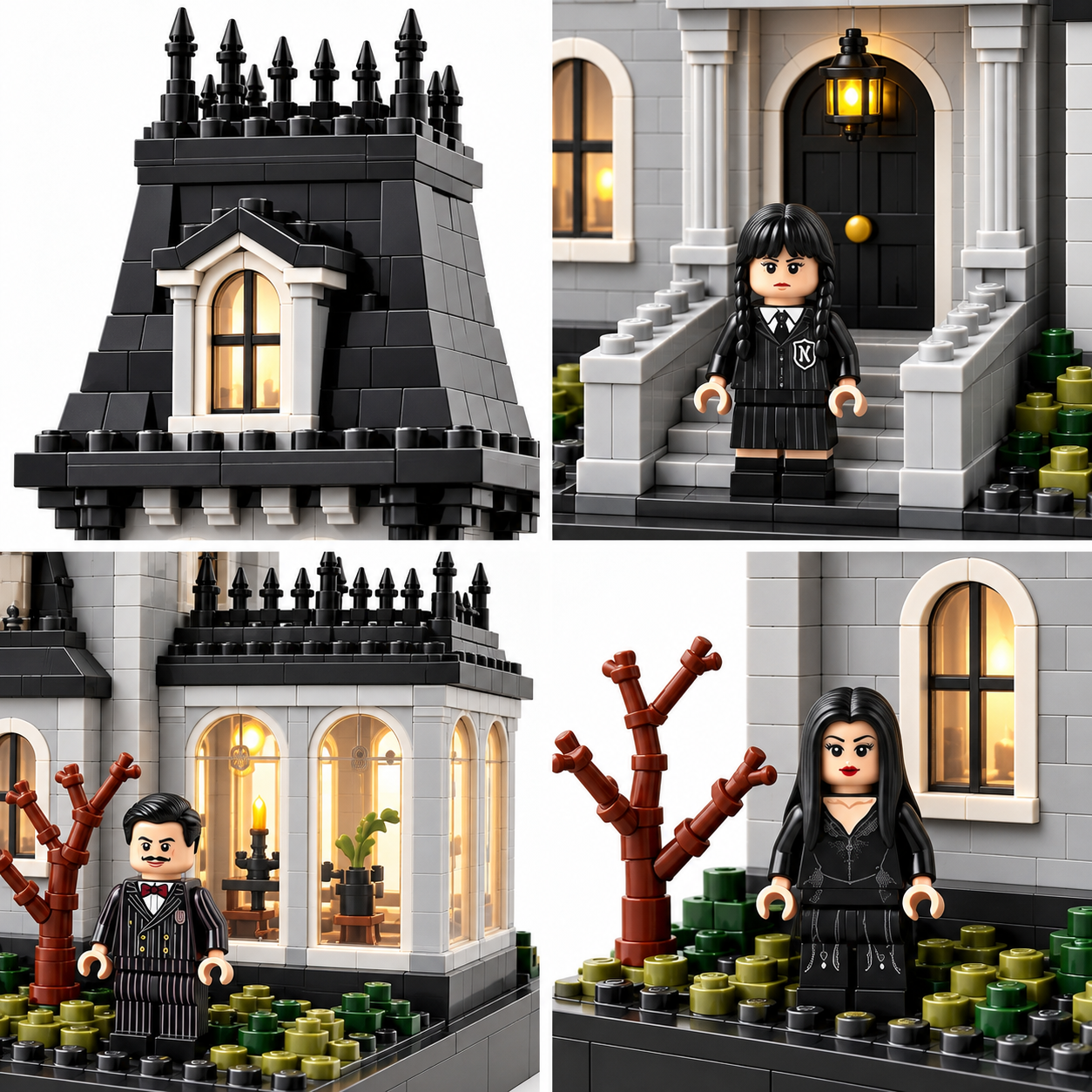The Haunted Victorian Manor Building Set