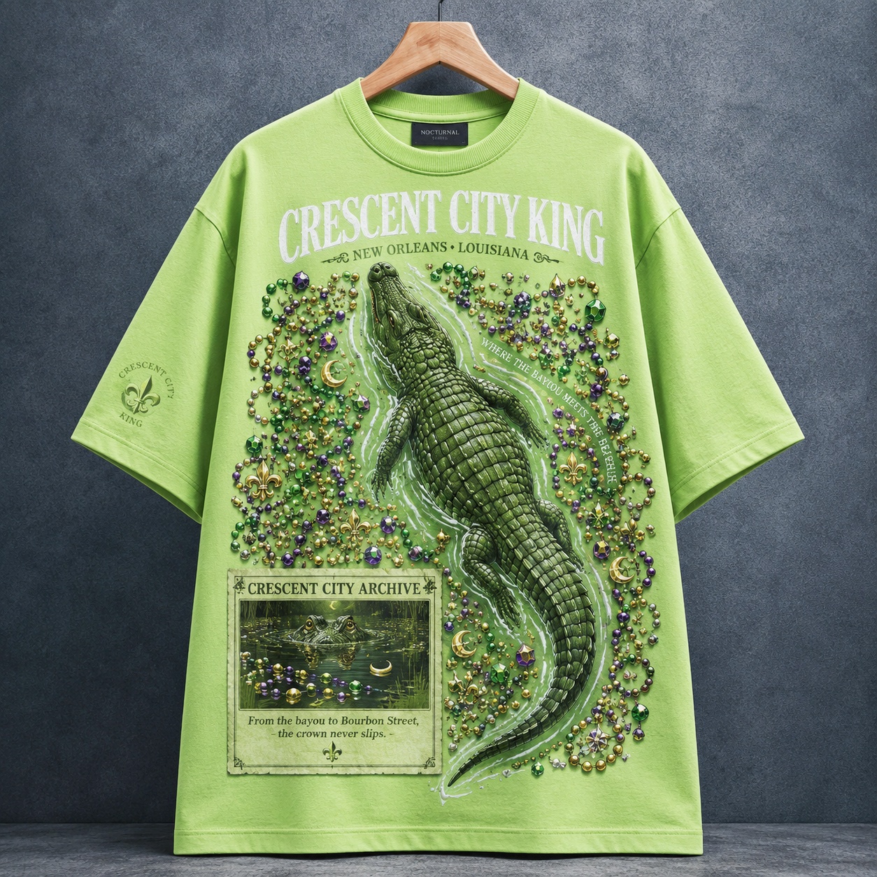 Crescent City King Alligator Tee