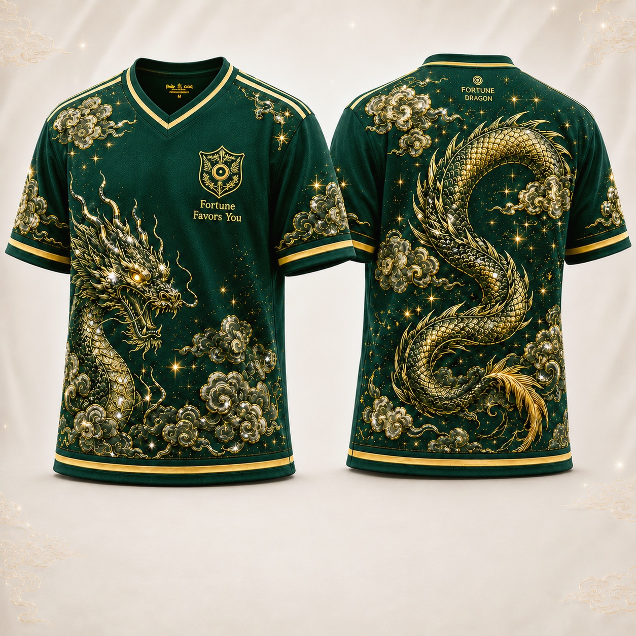 Fortune Dragon Lucky Blessing Tee