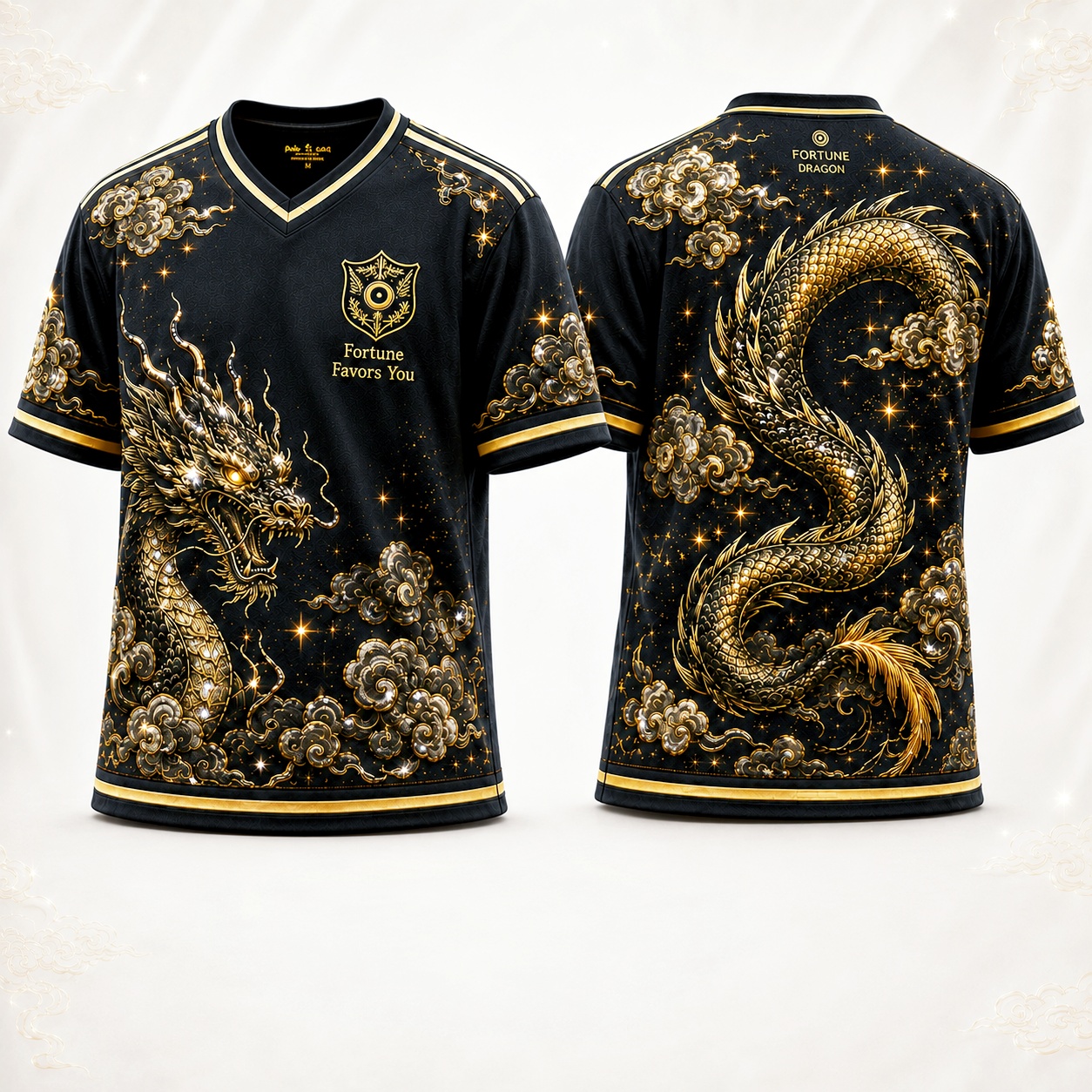 Fortune Dragon Lucky Blessing Tee