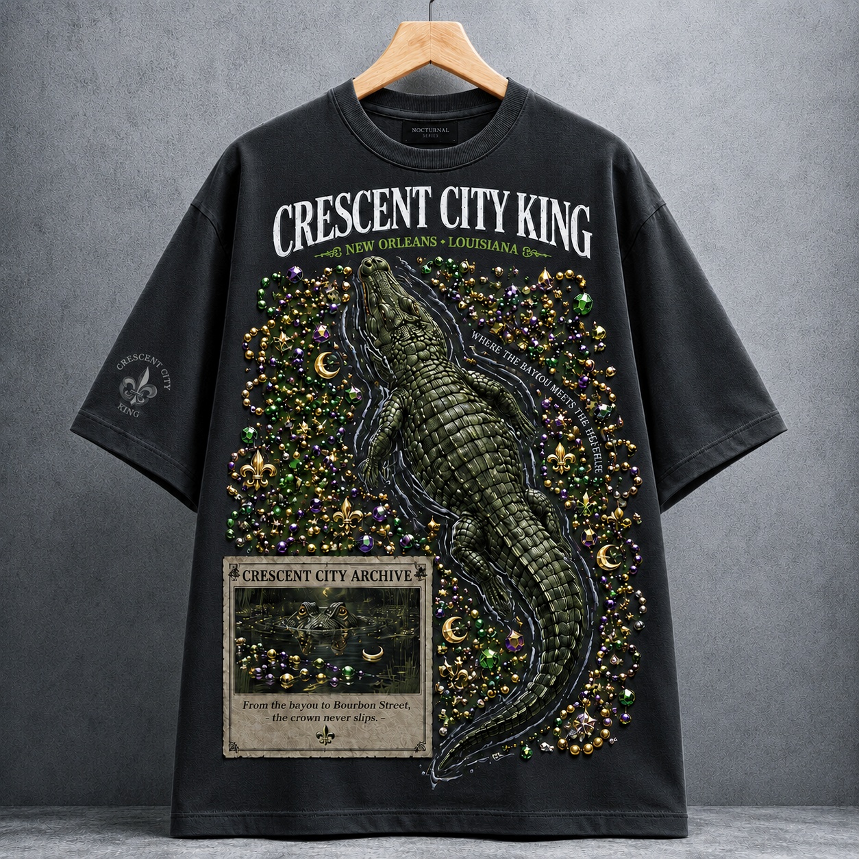 Crescent City King Alligator Tee