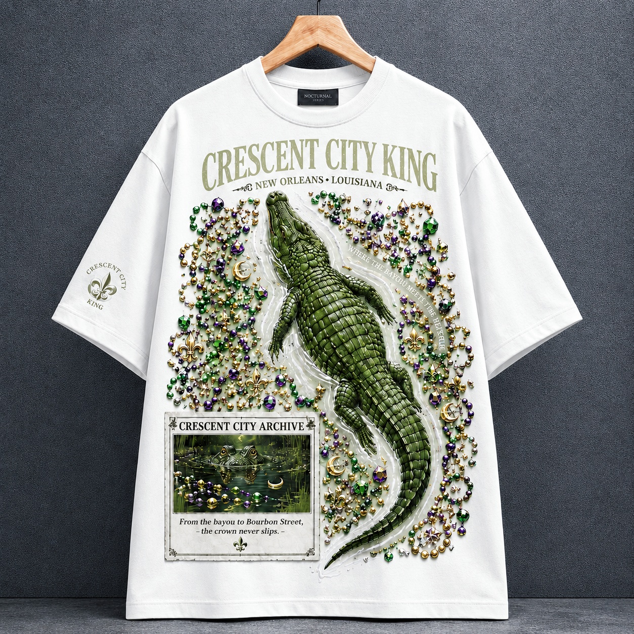 Crescent City King Alligator Tee