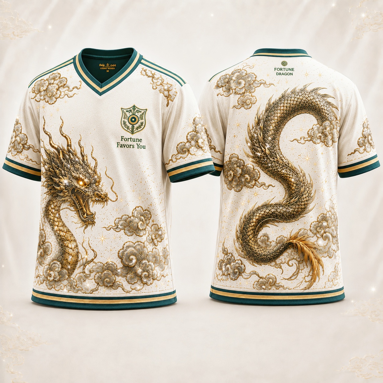 Fortune Dragon Lucky Blessing Tee