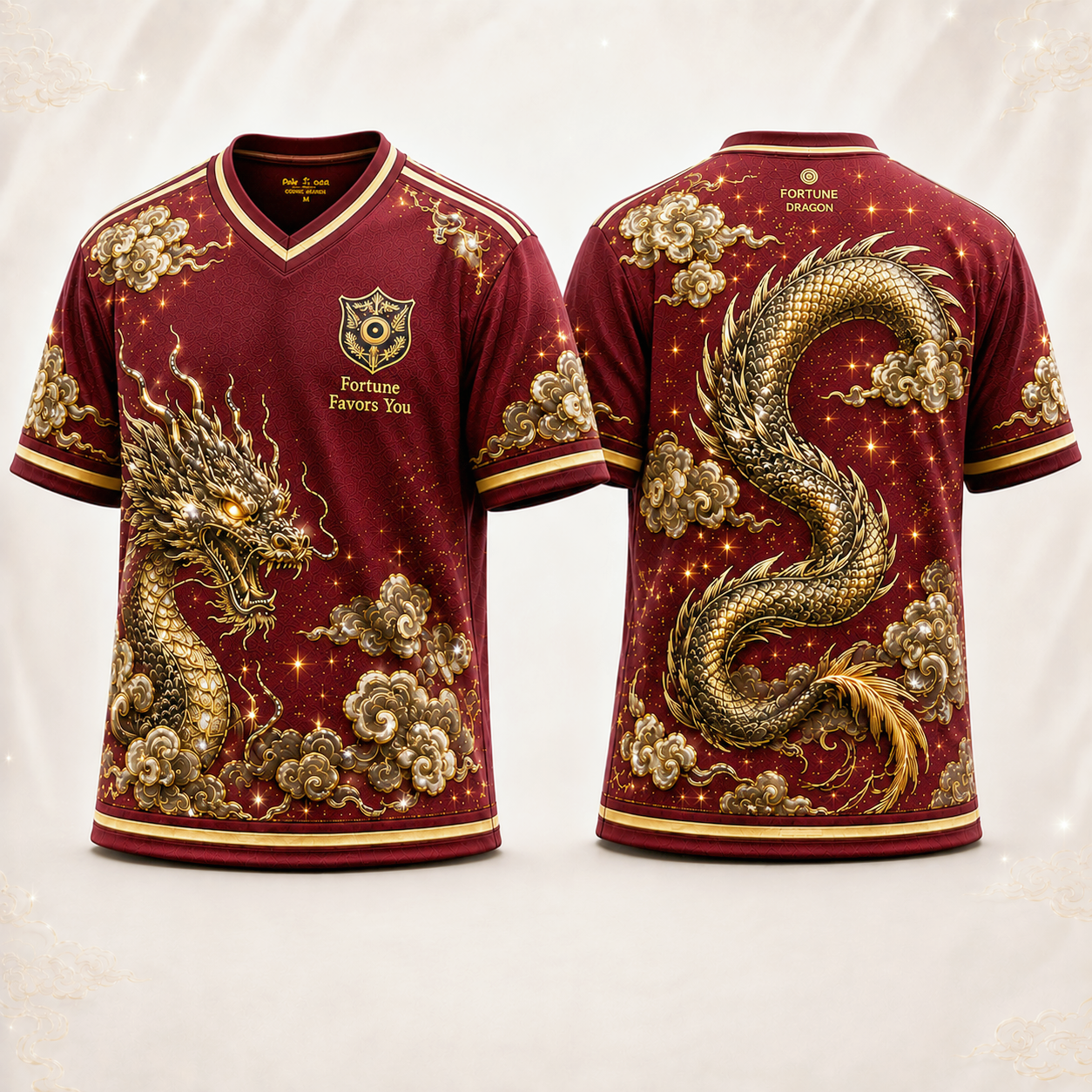 Fortune Dragon Lucky Blessing Tee