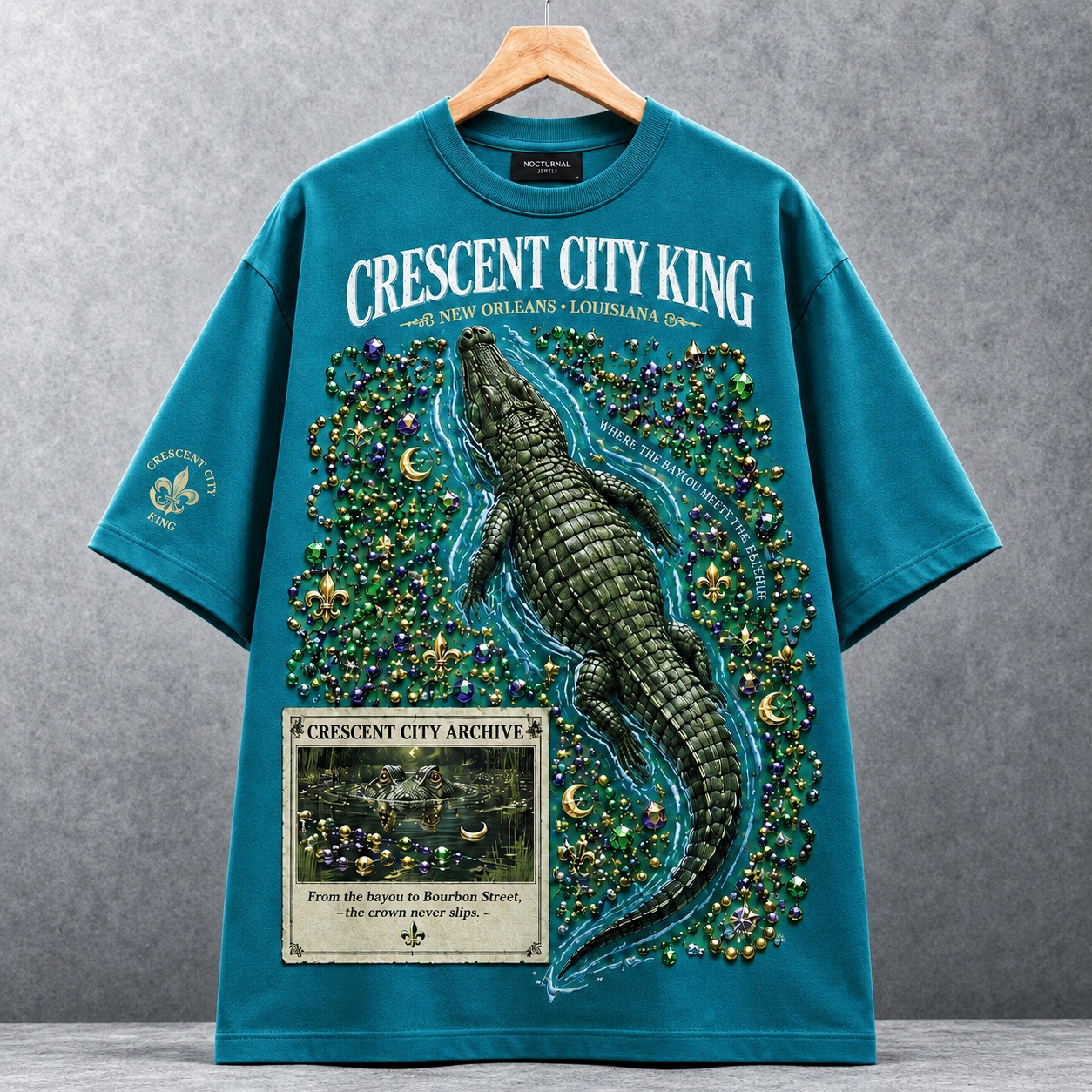Crescent City King Alligator Tee
