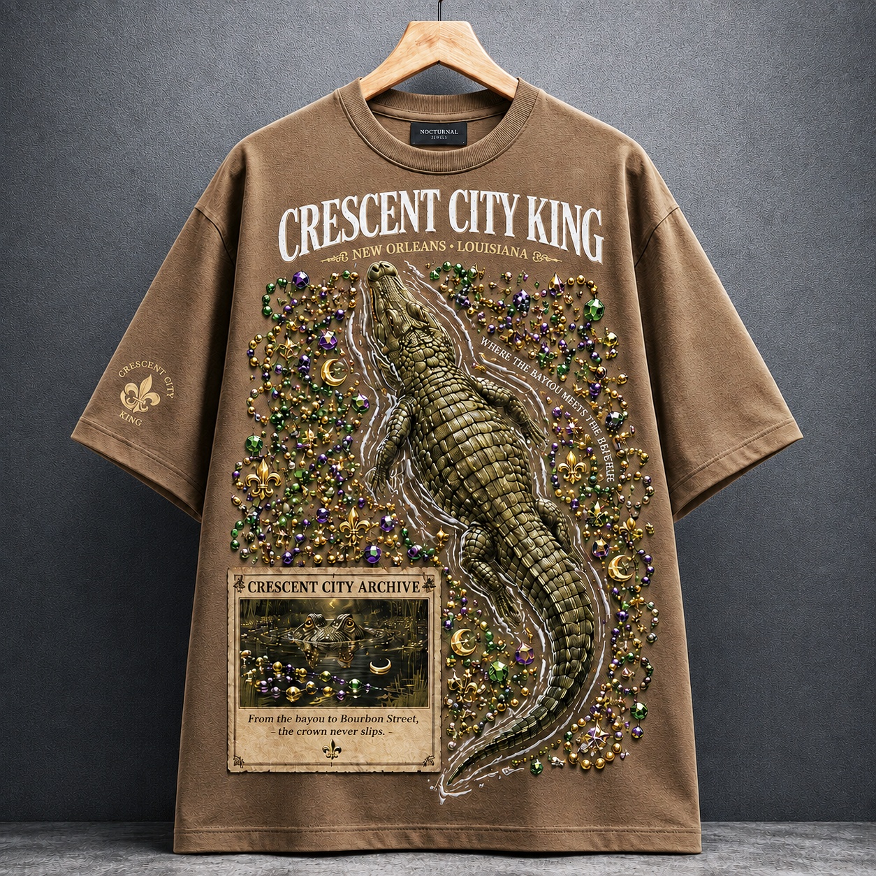 Crescent City King Alligator Tee