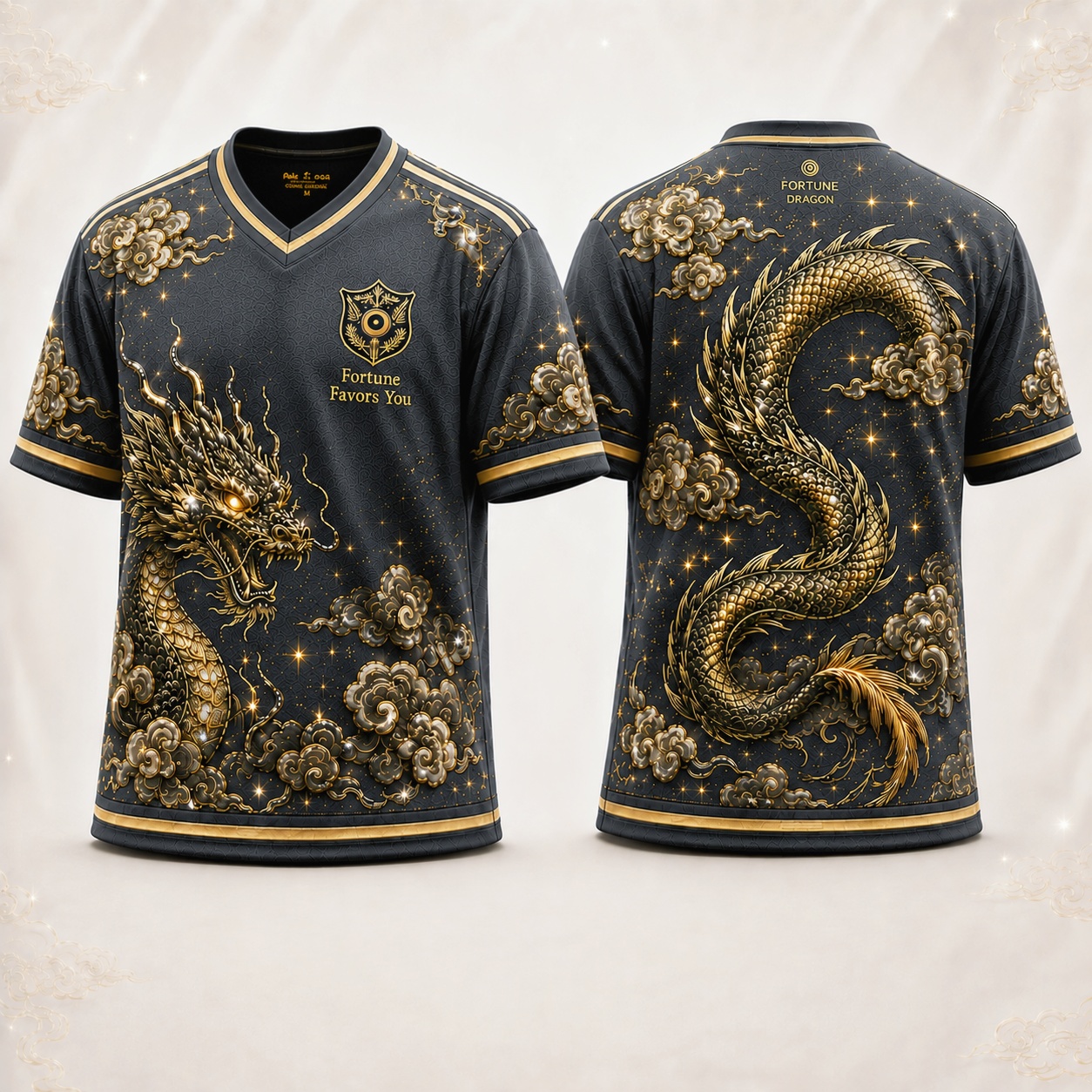 Fortune Dragon Lucky Blessing Tee