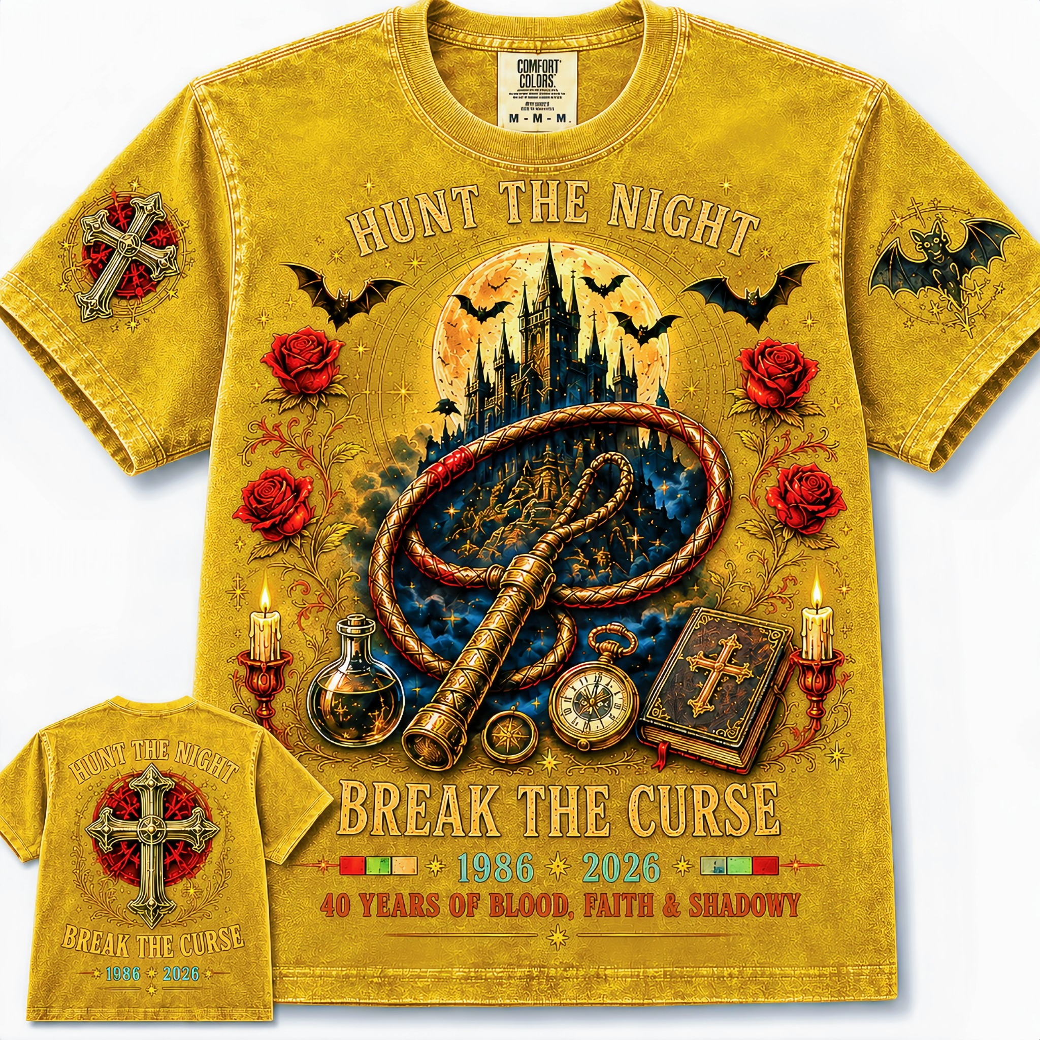 Hunt The Night Break The Curse 40 Years T-Shirt