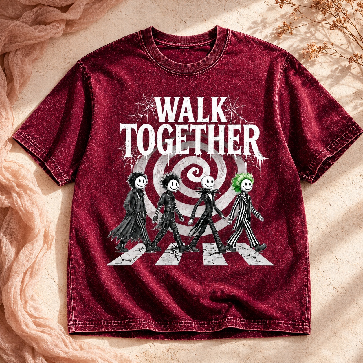 Walk Together Spooky Weirdos Tee