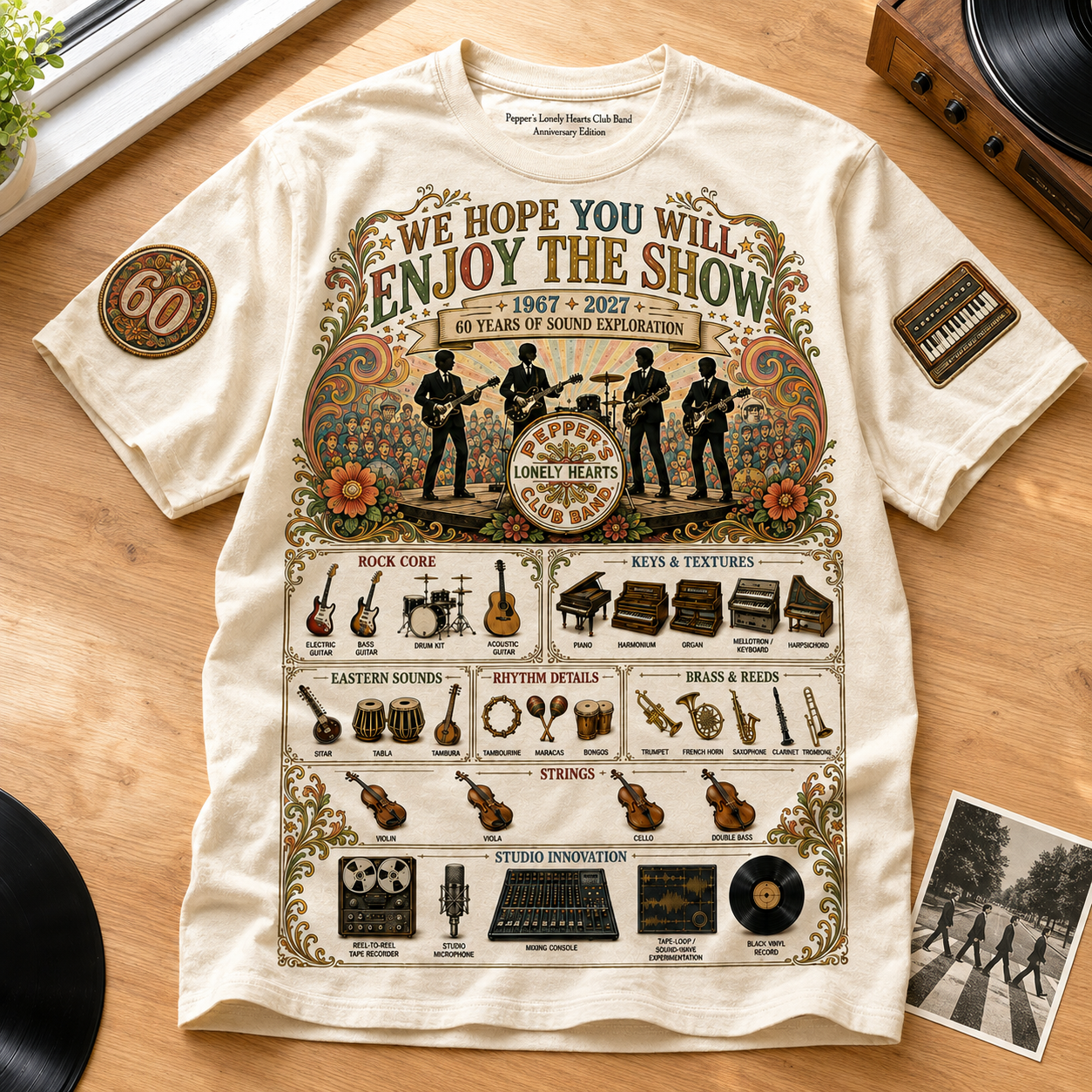 60 Years of Sound Exploration Tee