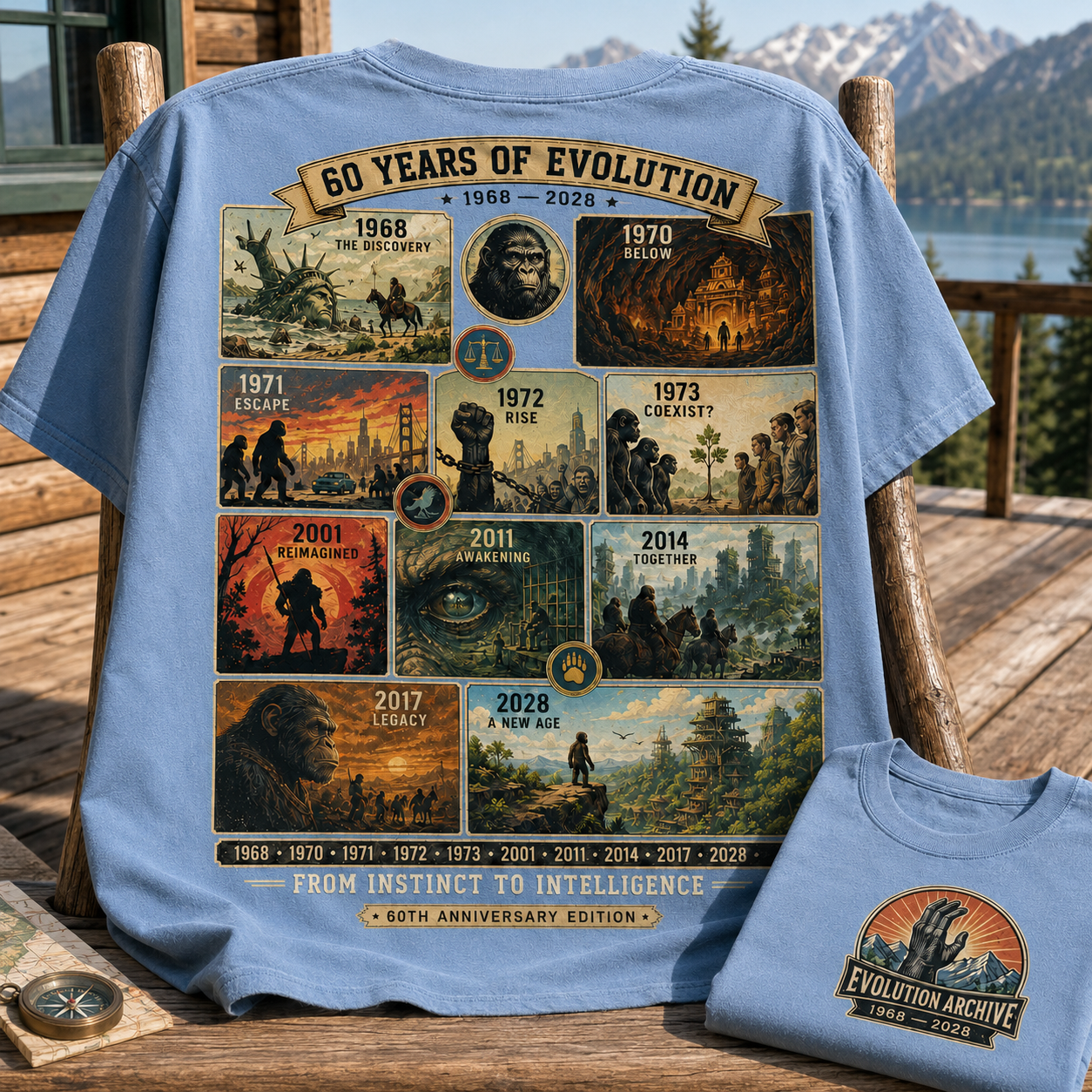 60 Years of Evolution Tee