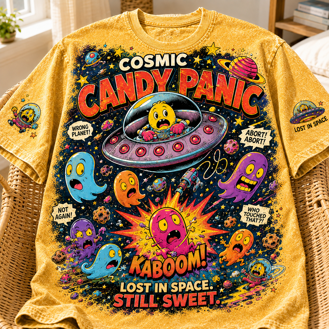 Cosmic Candy Panic Tee