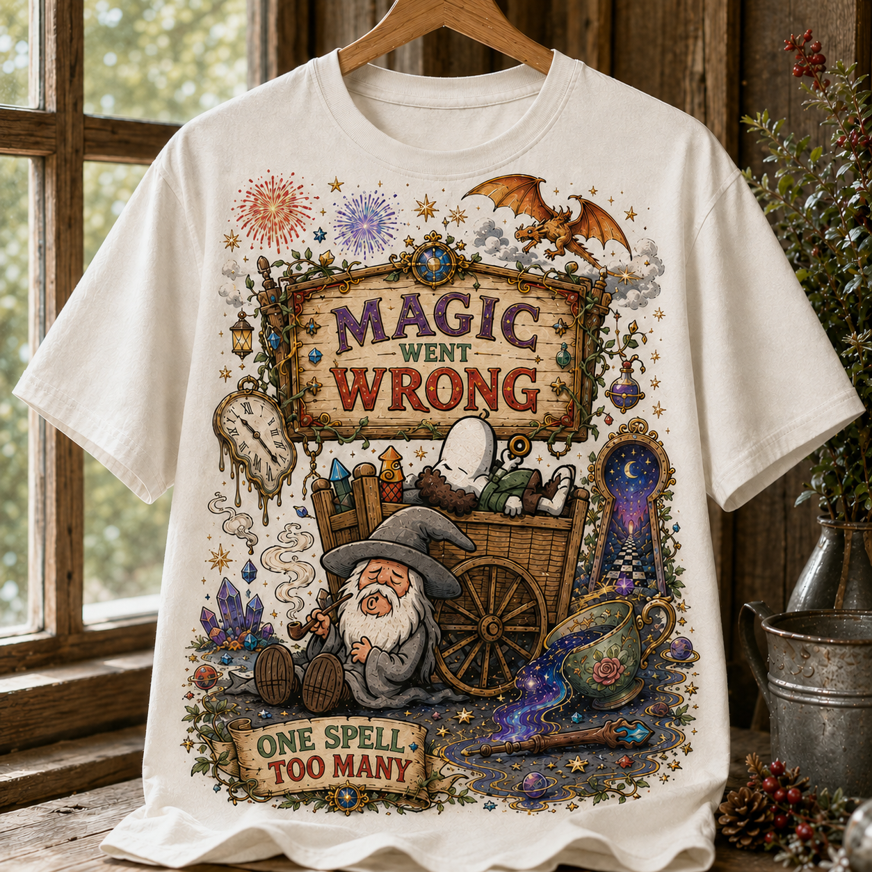 Christmas Magic Gone Wrong Tee