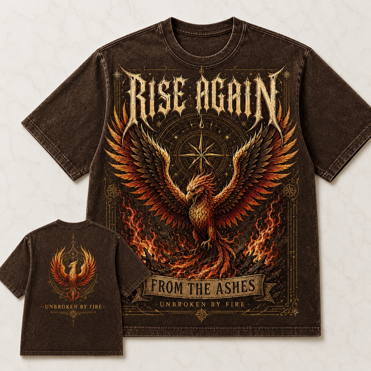 Rise Again Phoenix Rebirth Tee