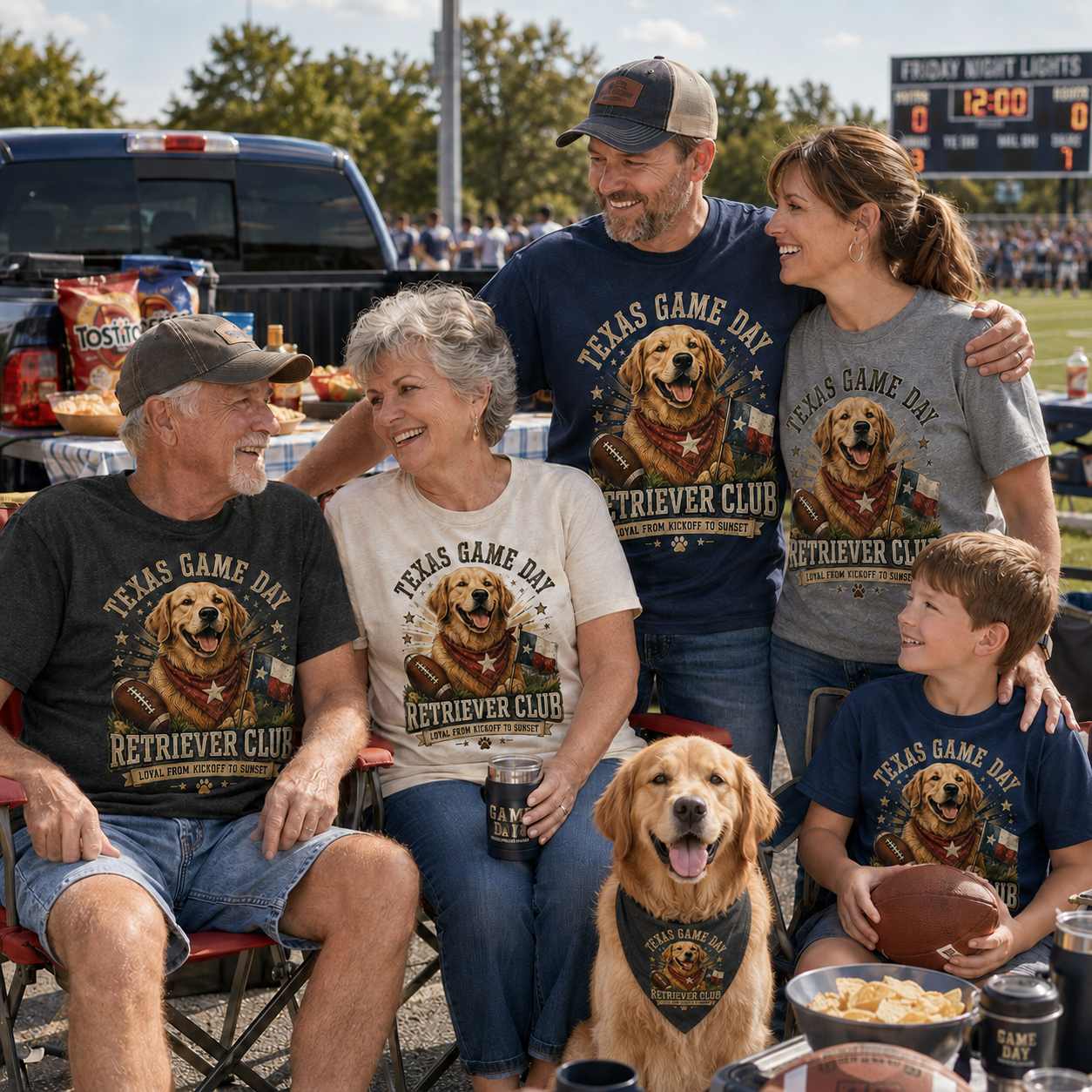 Texas Game Day Retriever Club Tee