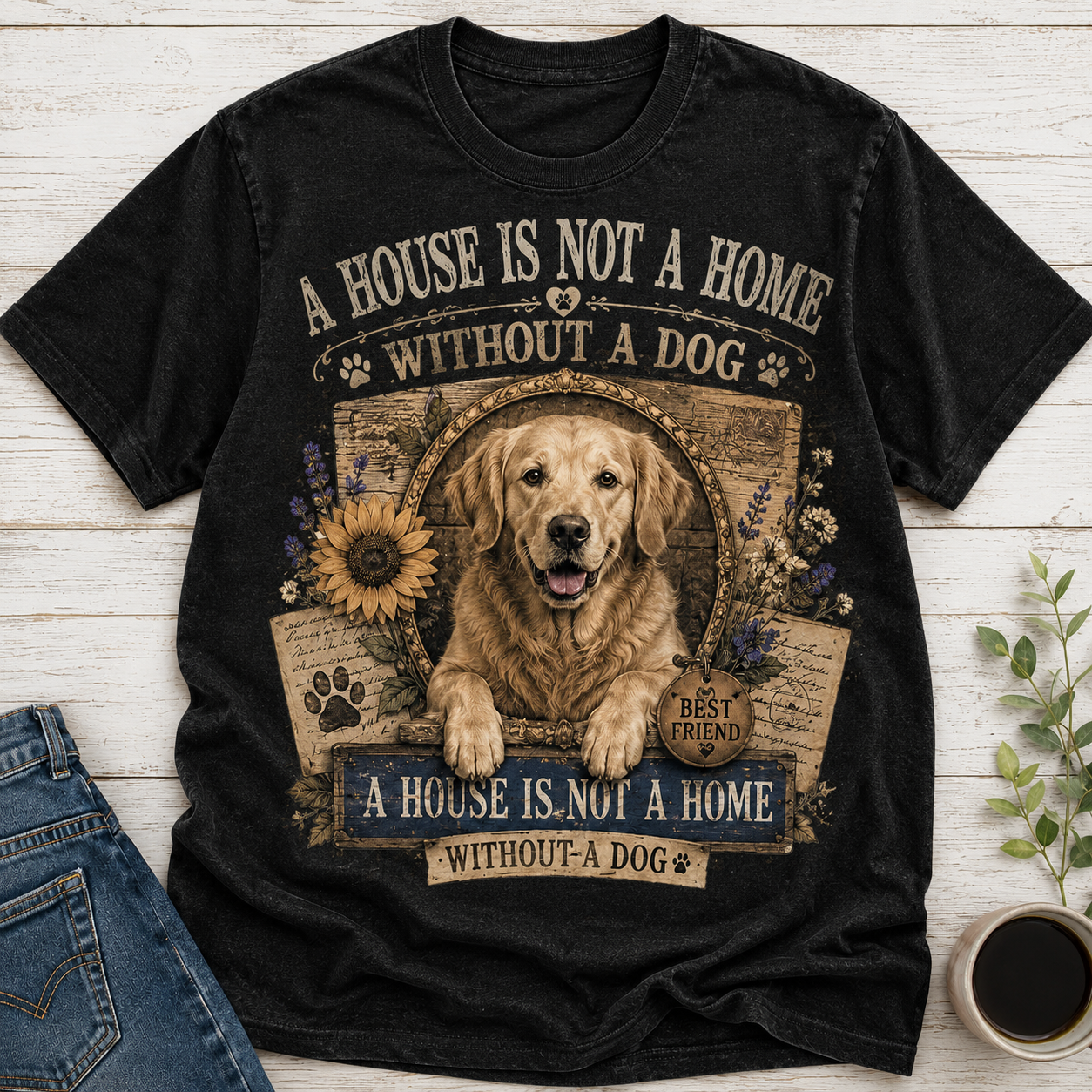A House Is Not A Home Dog Tee