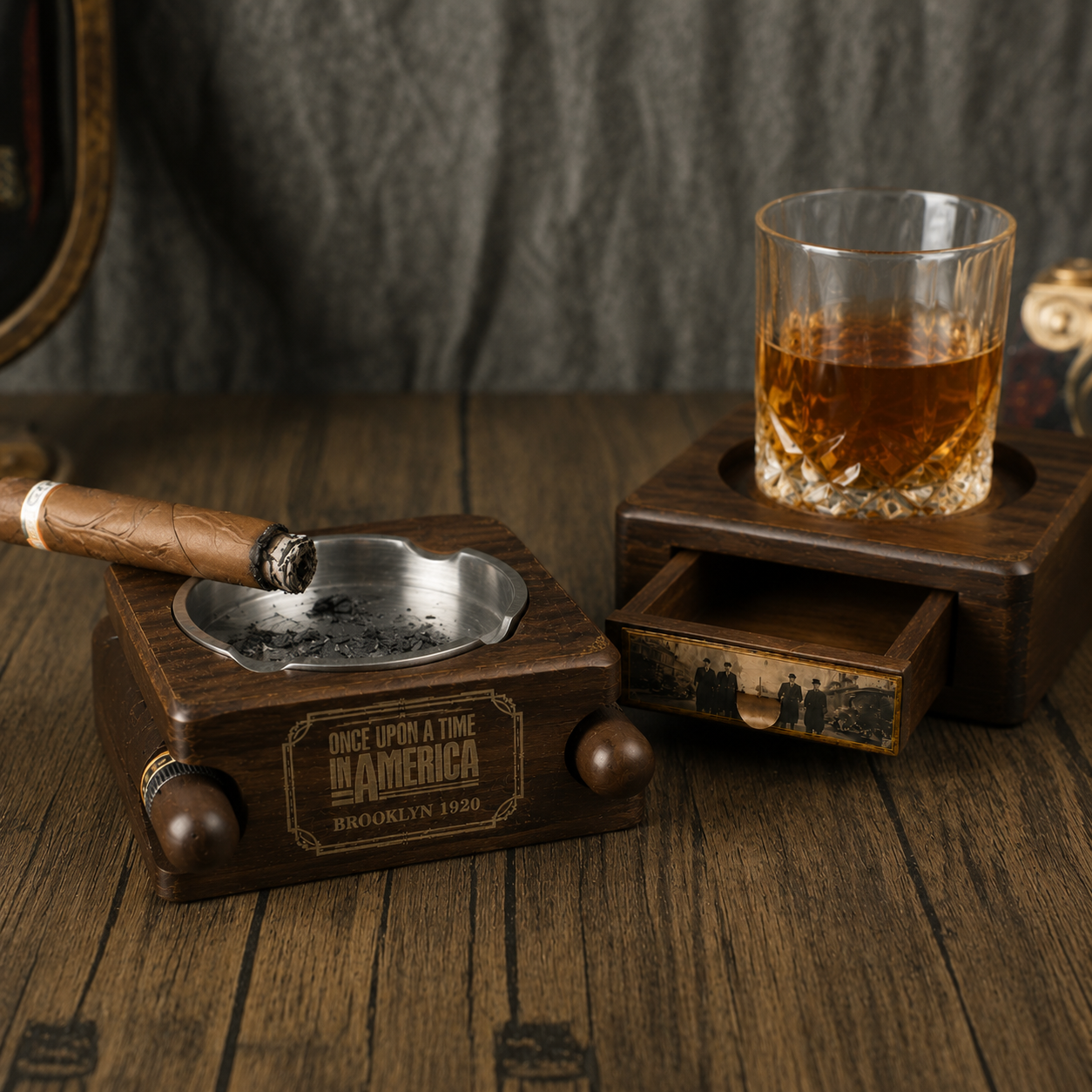 Brooklyn 1920 Gentleman’s Cigar & Whiskey Companion Collection