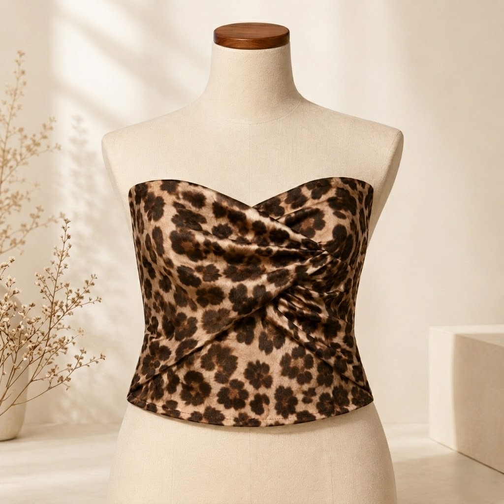 Leopard Luxe Blazer & Corset Set